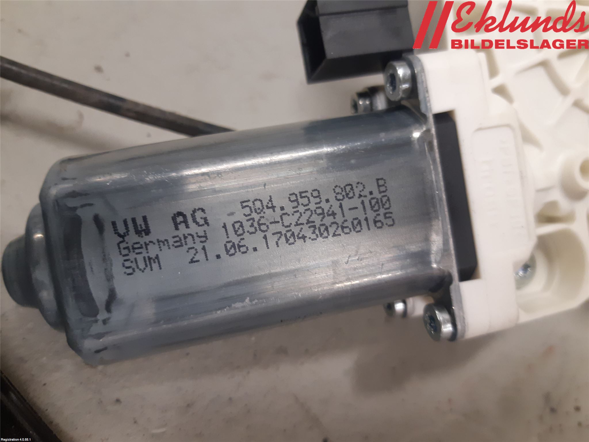 Volkswagen VW PASSAT 15-19 Fönsterhiss El Kompl