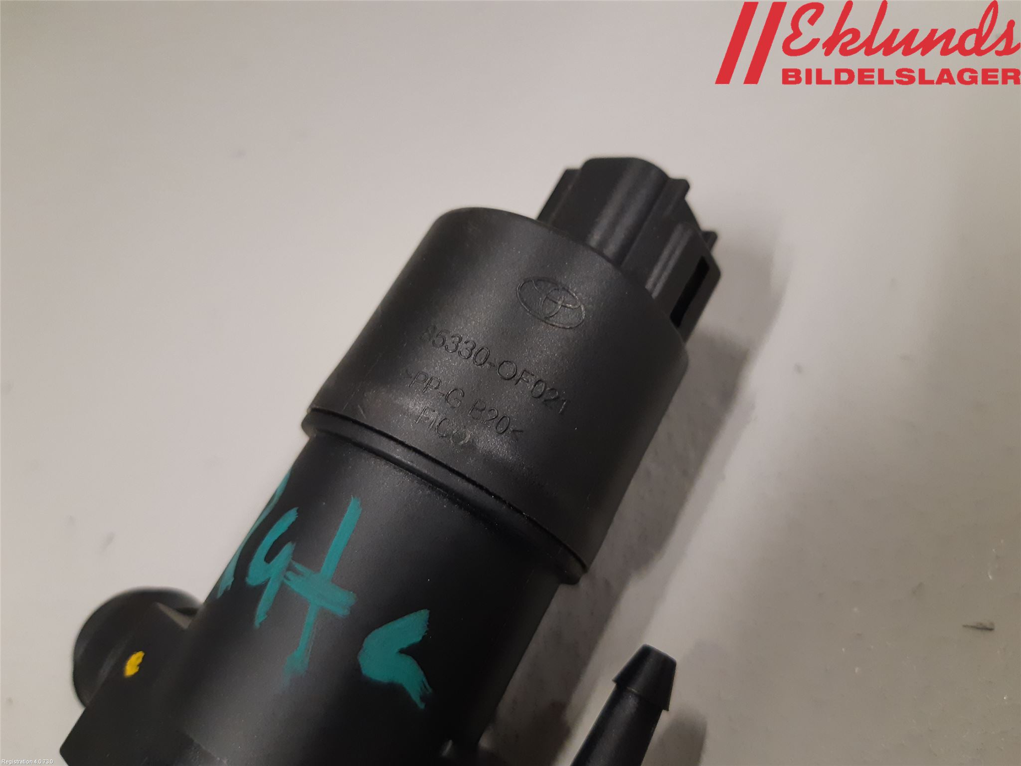 Toyota YARIS XP130 15-20 Spolarpump Baklucka