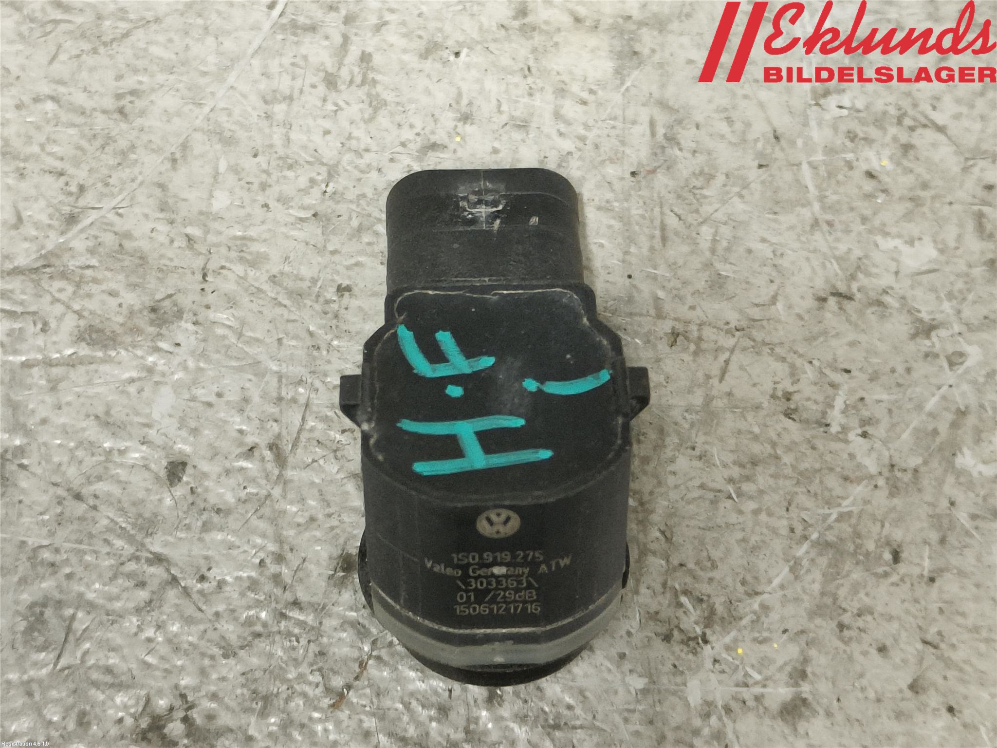 Volkswagen VW AMAROK 2H 10-22 Parkeringshjälp Frontsensor