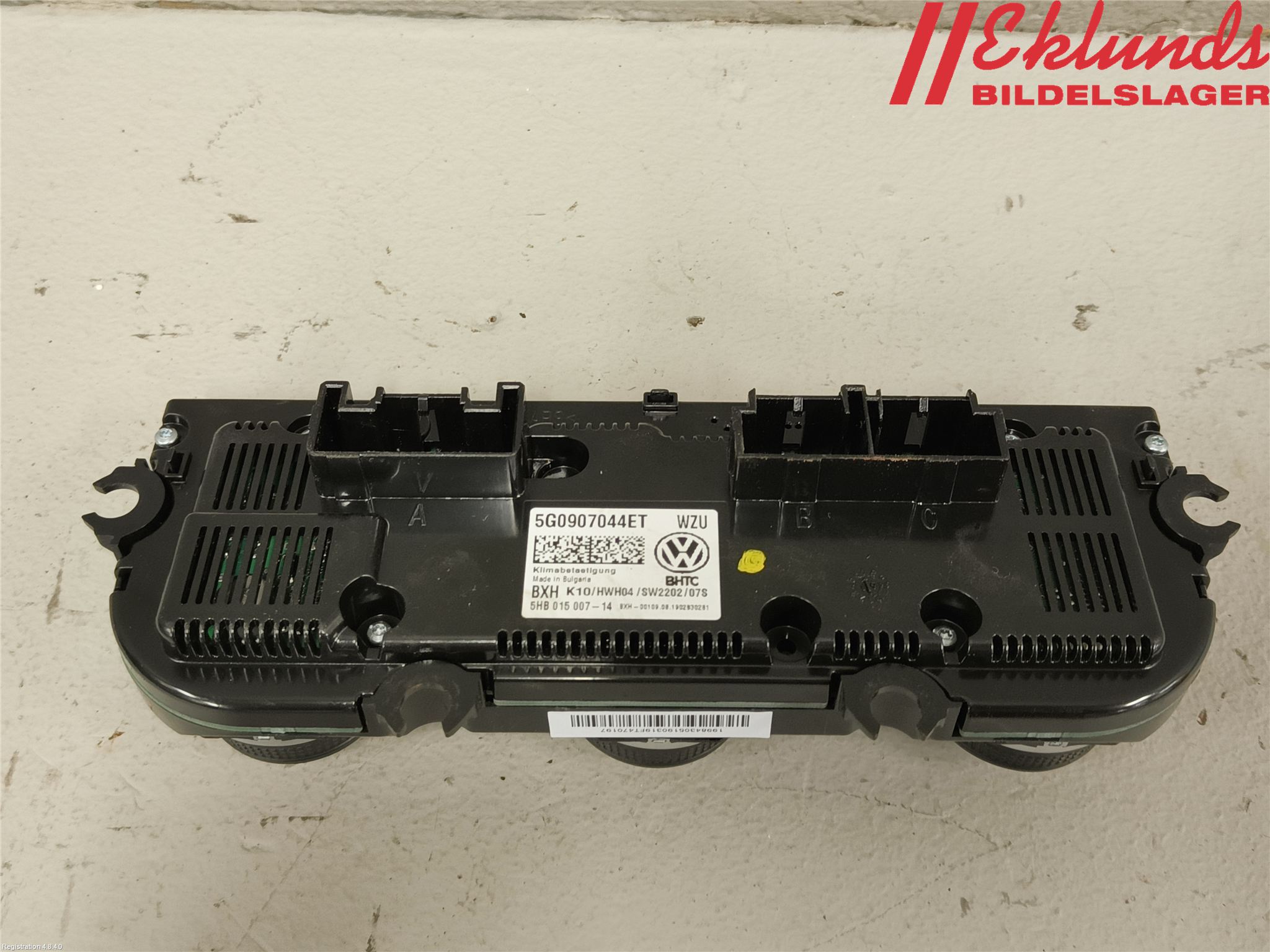 Volkswagen VW PASSAT 15-19 Ac Styrenhet Ac Manöveren