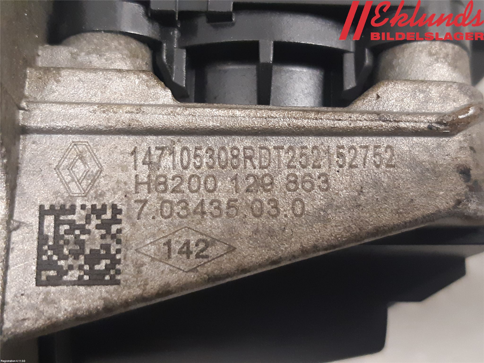 Renault KANGOO II 08-14 Egr Ventil