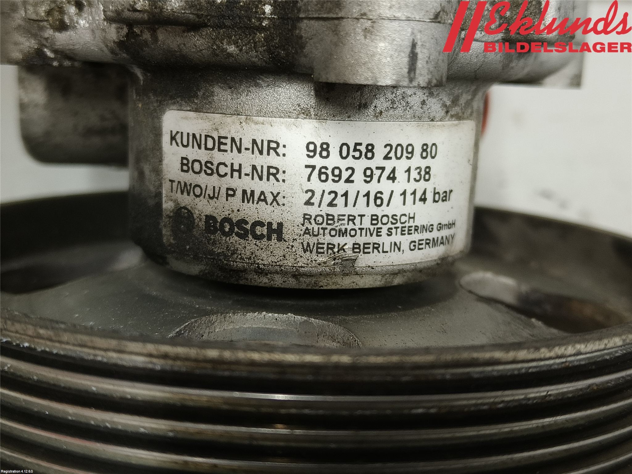 Peugeot BOXER/E-BOXER 15- Styrservopump