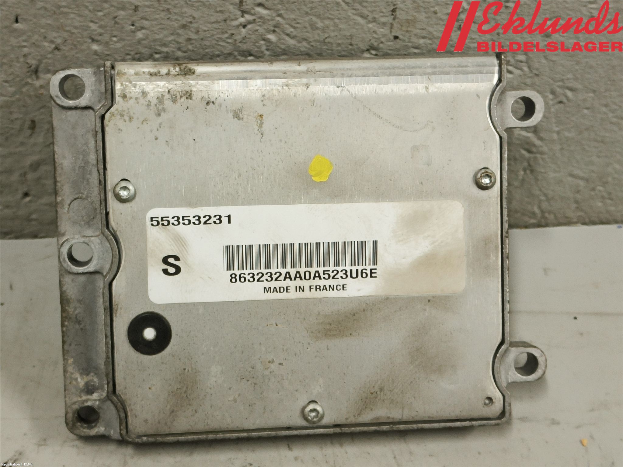 Opel VECTRA C 02-05 Styrenhet Insprut Bensin