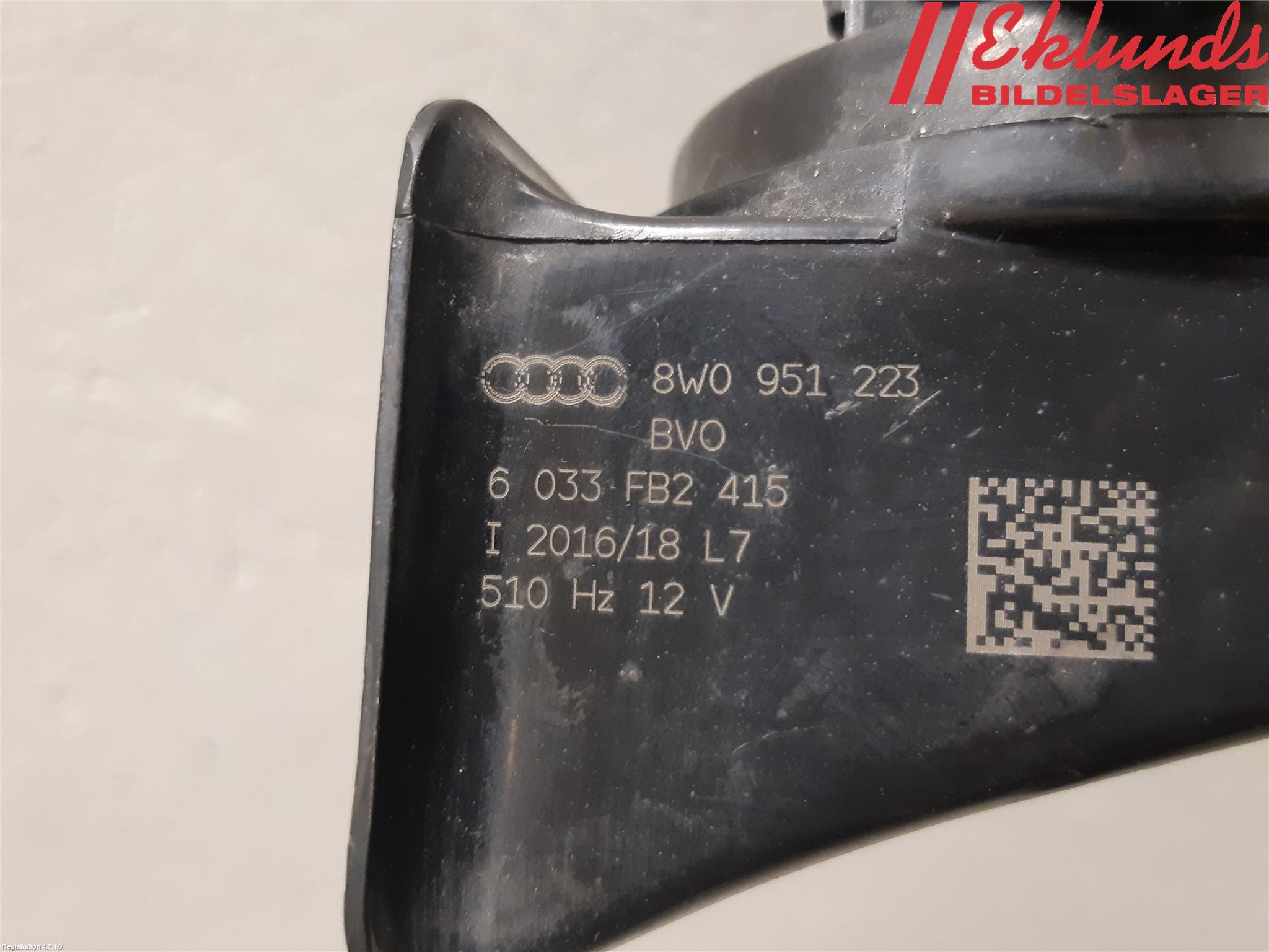 Audi A4/S4 B9 16-19 Signalhorn