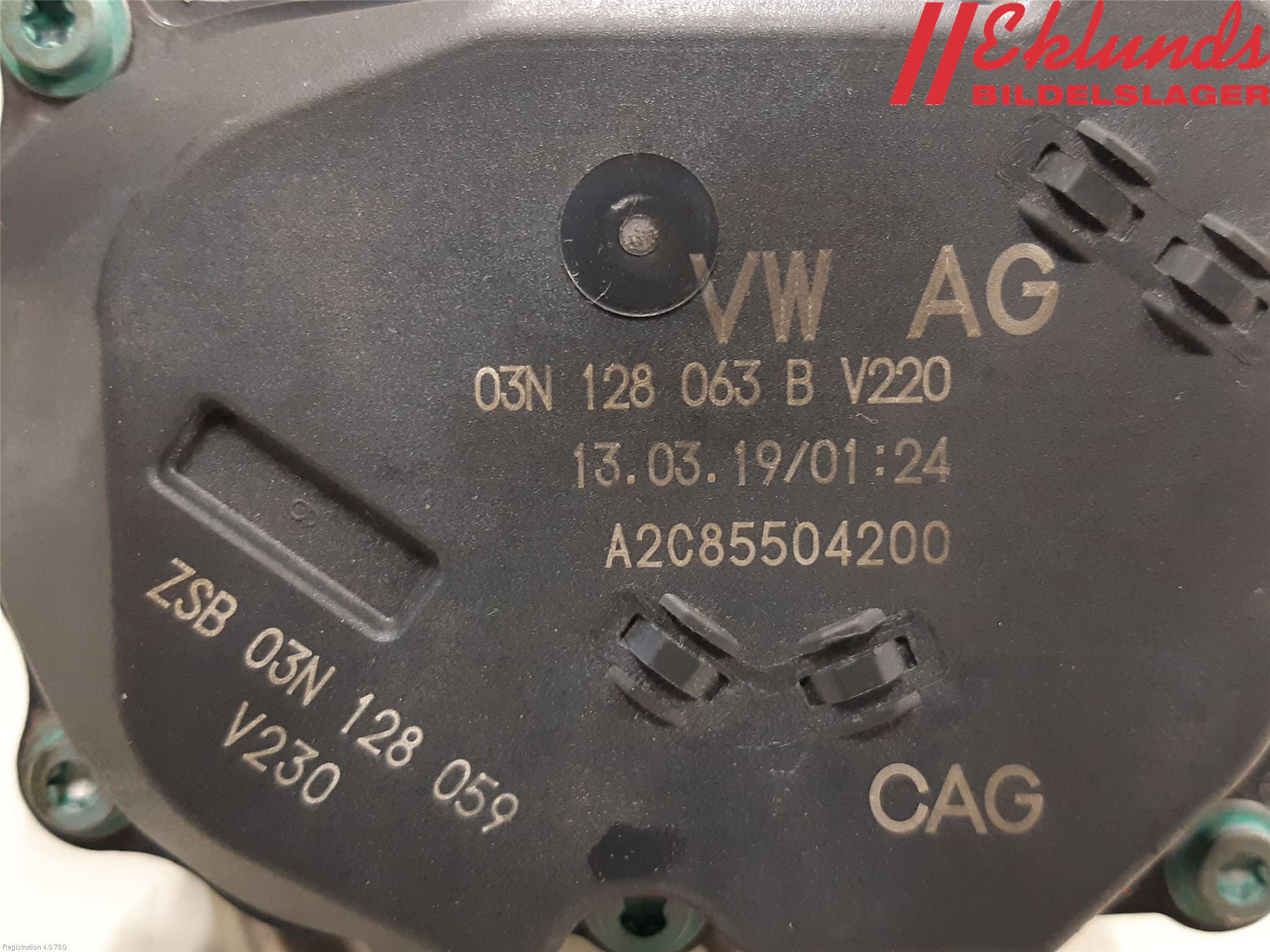 Volkswagen VW TIGUAN 16-24 Injspjällhus