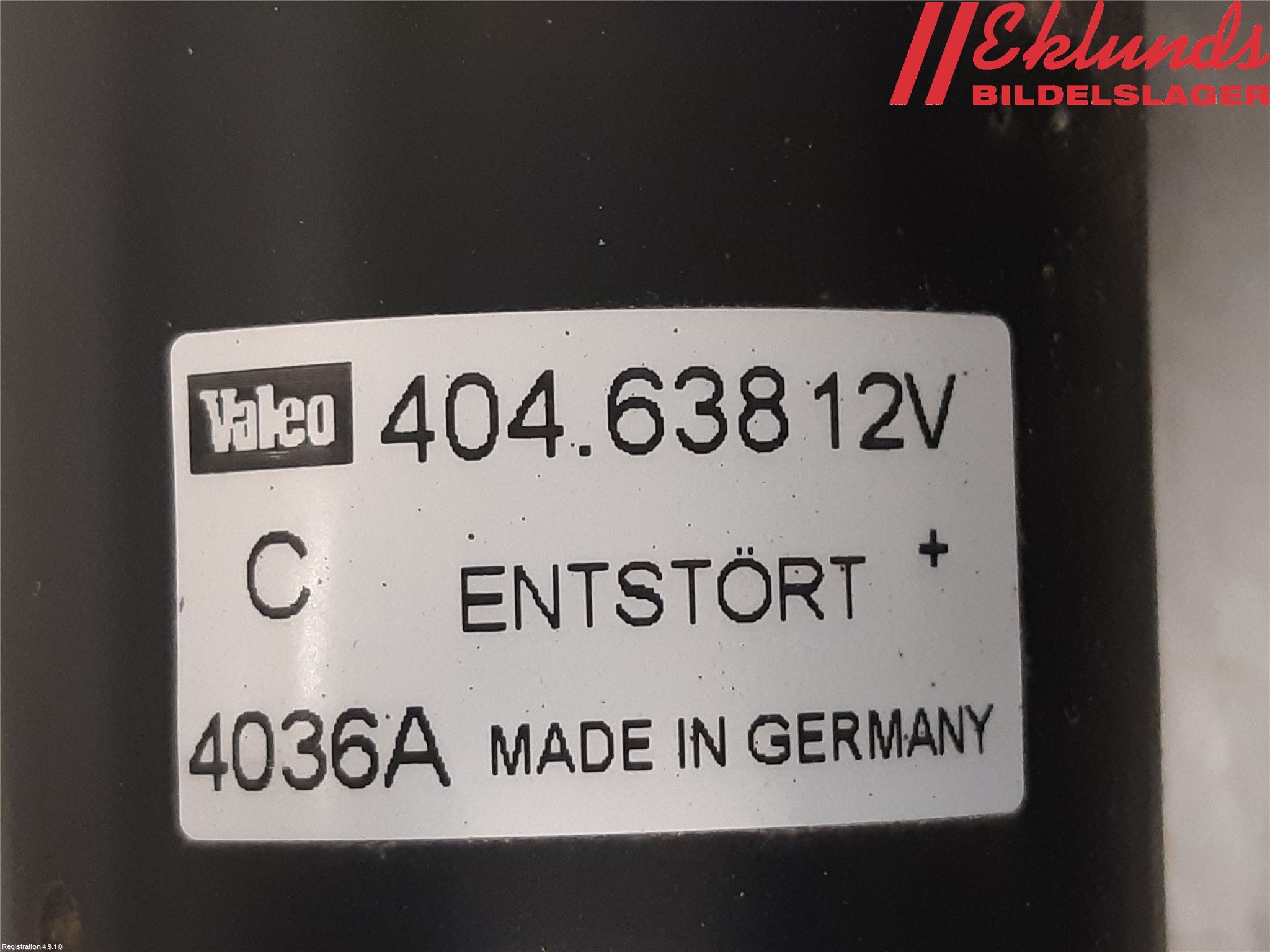 Citroen C4 I   05-10 Torkarmotor Vindruta