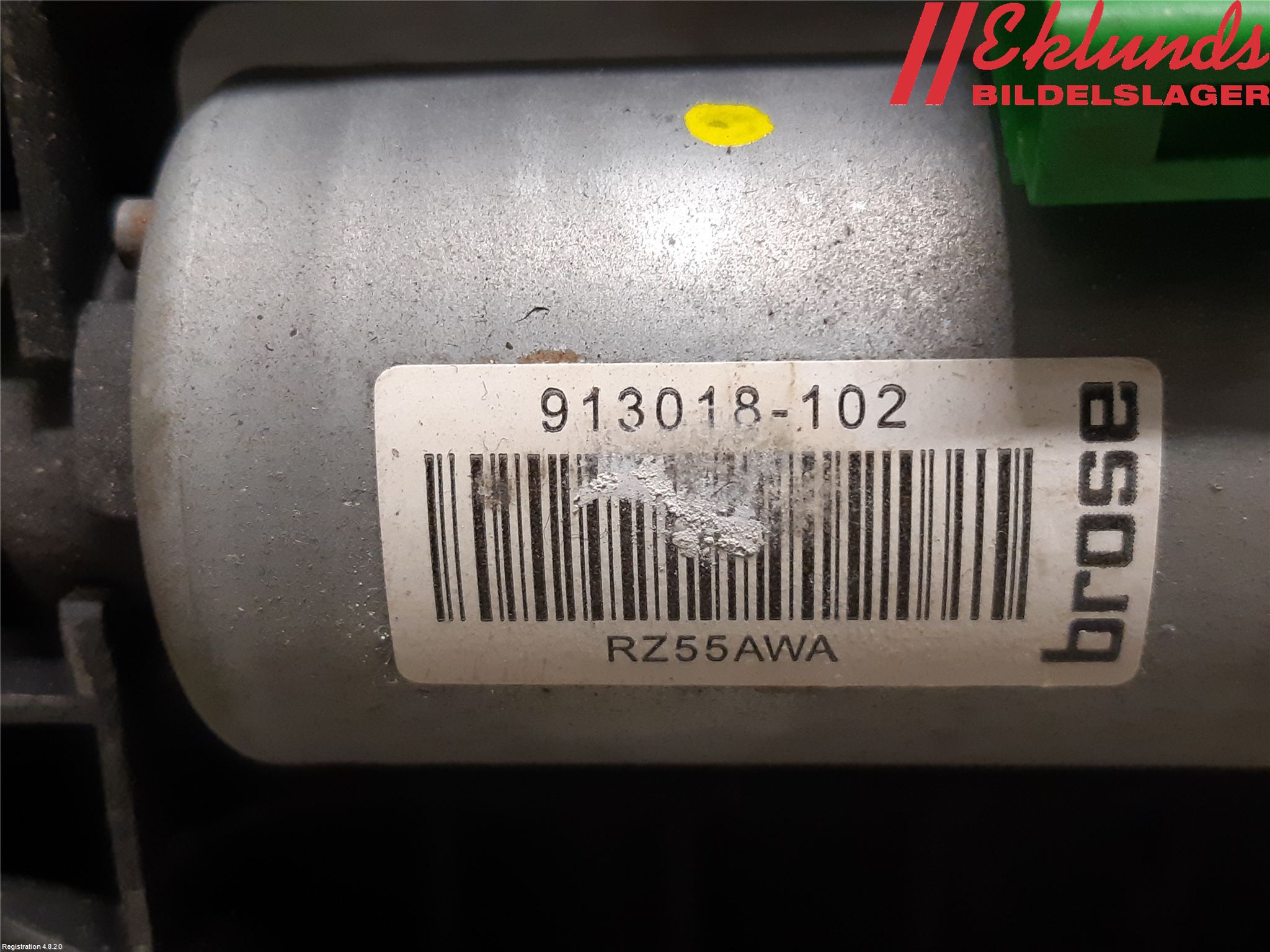 BMW 5 F10/F11/F18 09-17 Inredstol Reglermotor Fr