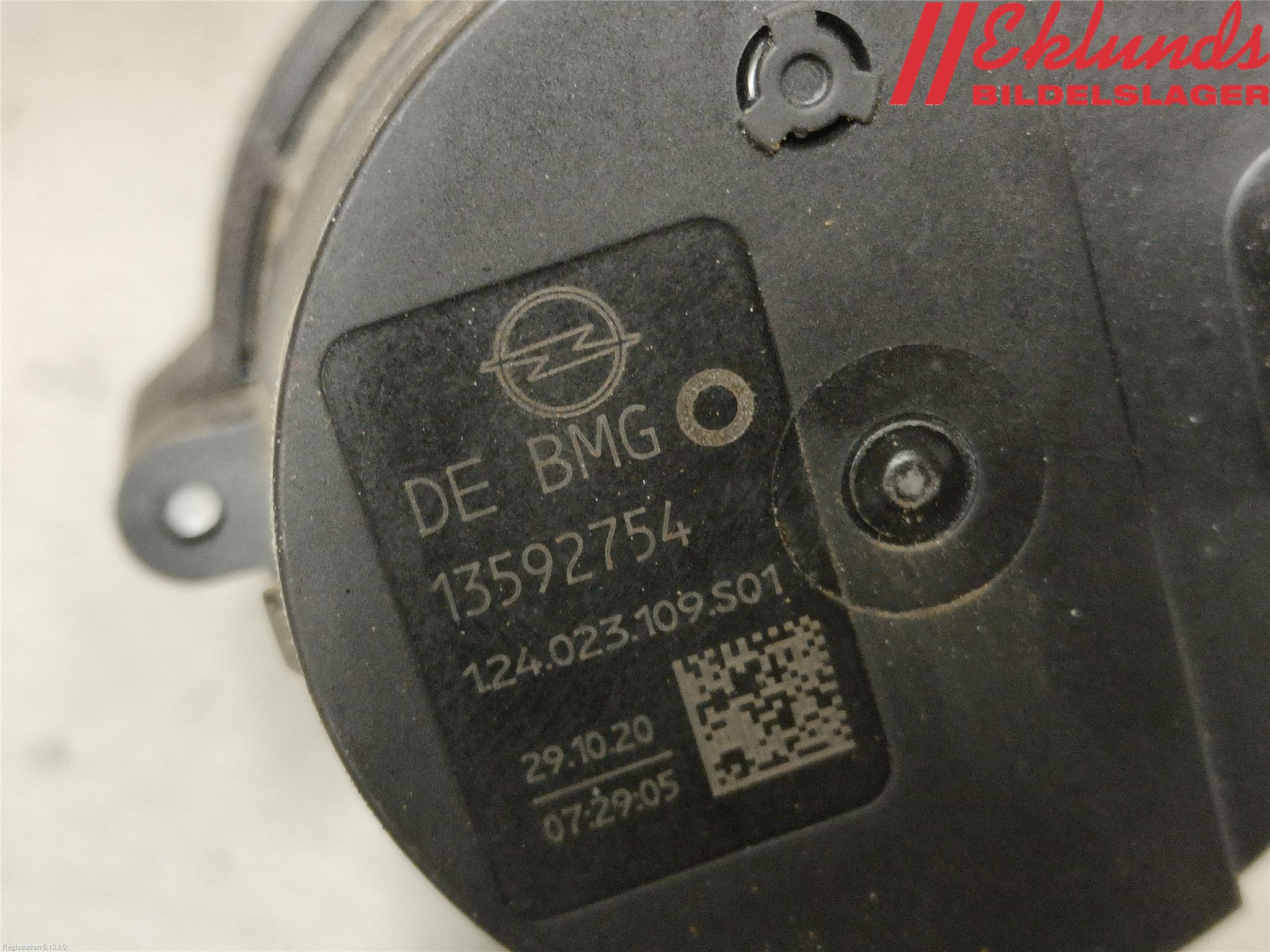 Opel ASTRA K 16-22 Värme Cirkulationspump