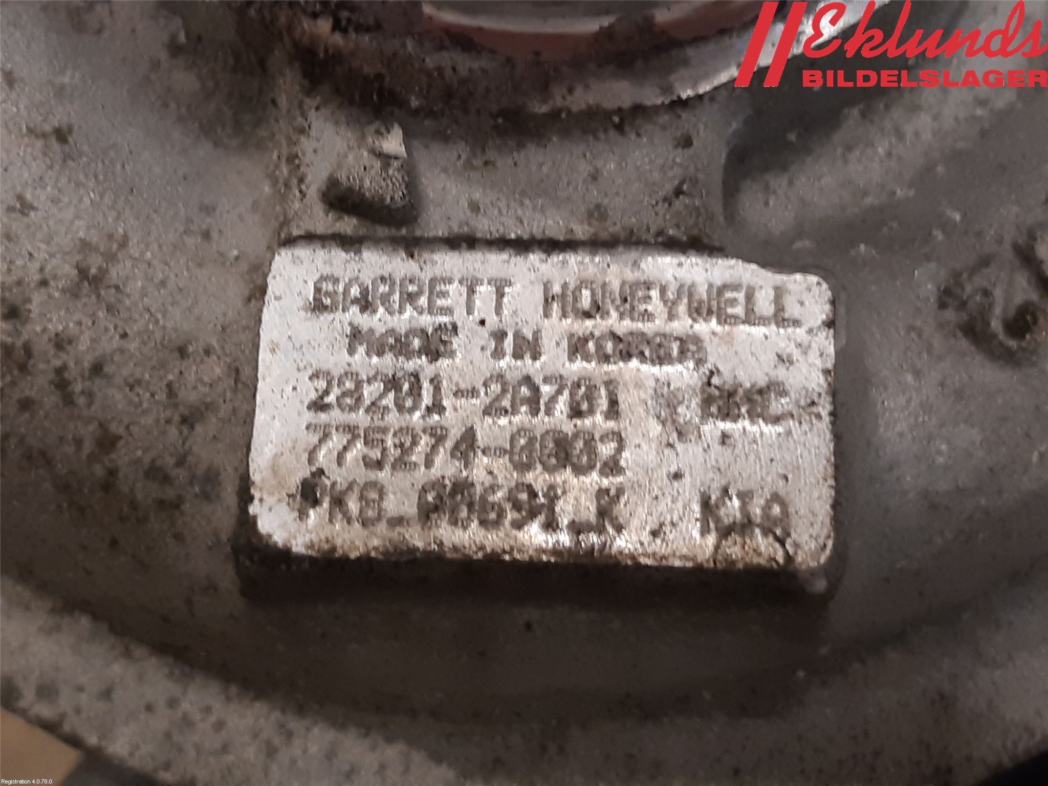 Kia CEED 12-18 Turboaggregat
