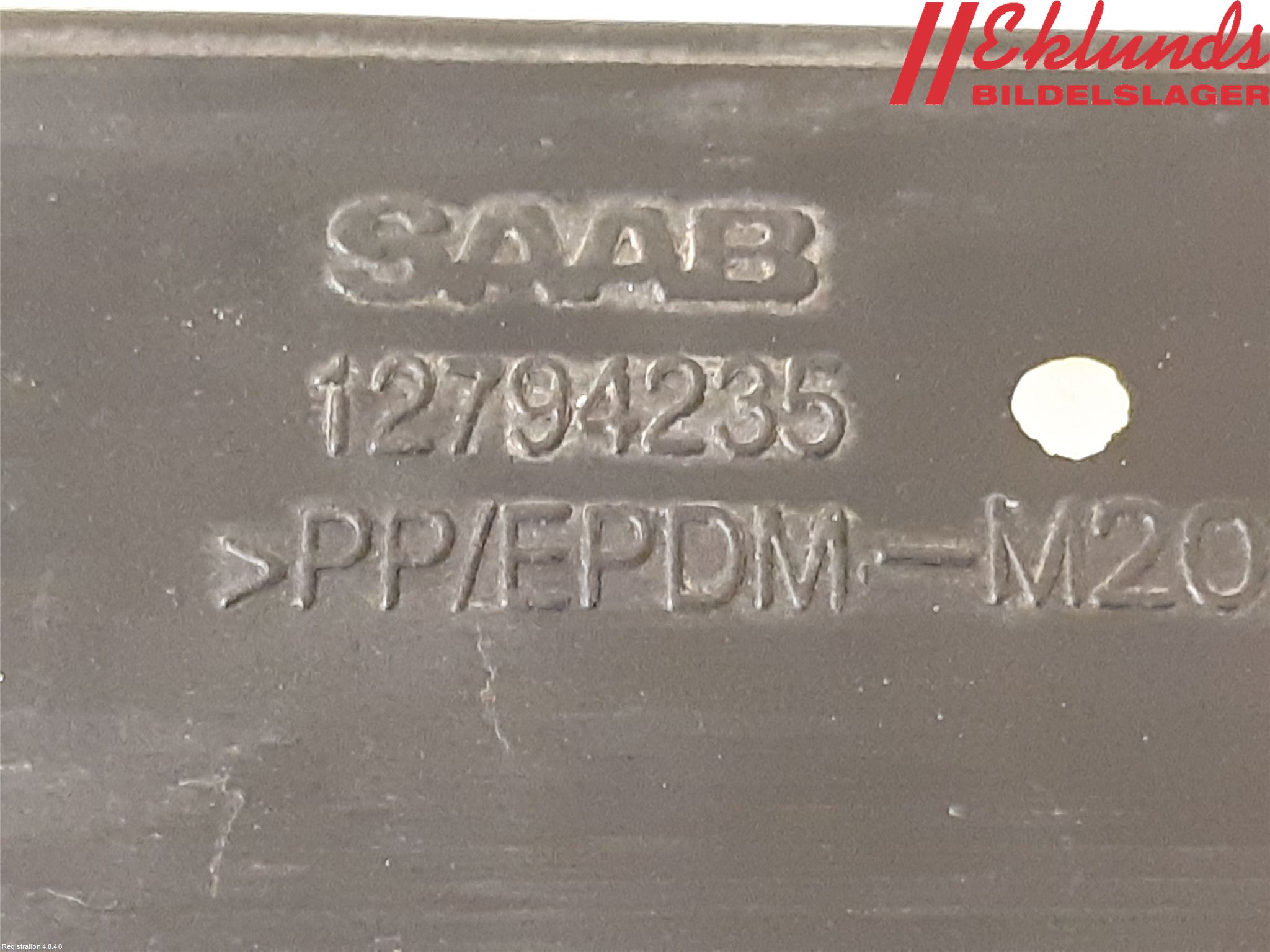 Saab 9-3 VER2/VER3 08-15 Stötfångarfäste Bak Hö