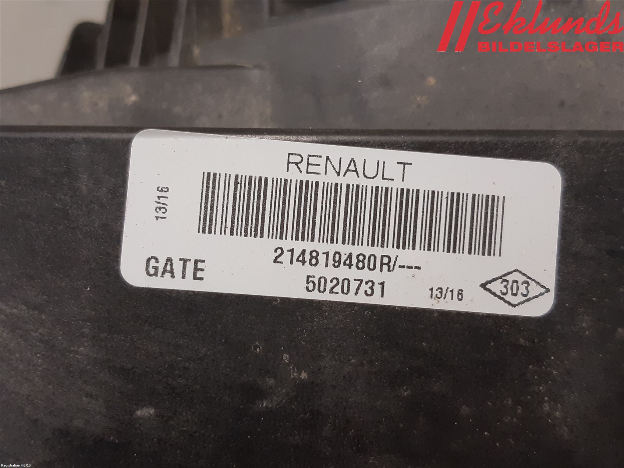 Renault ZOE/E-TECH 13- Kylfläkt El