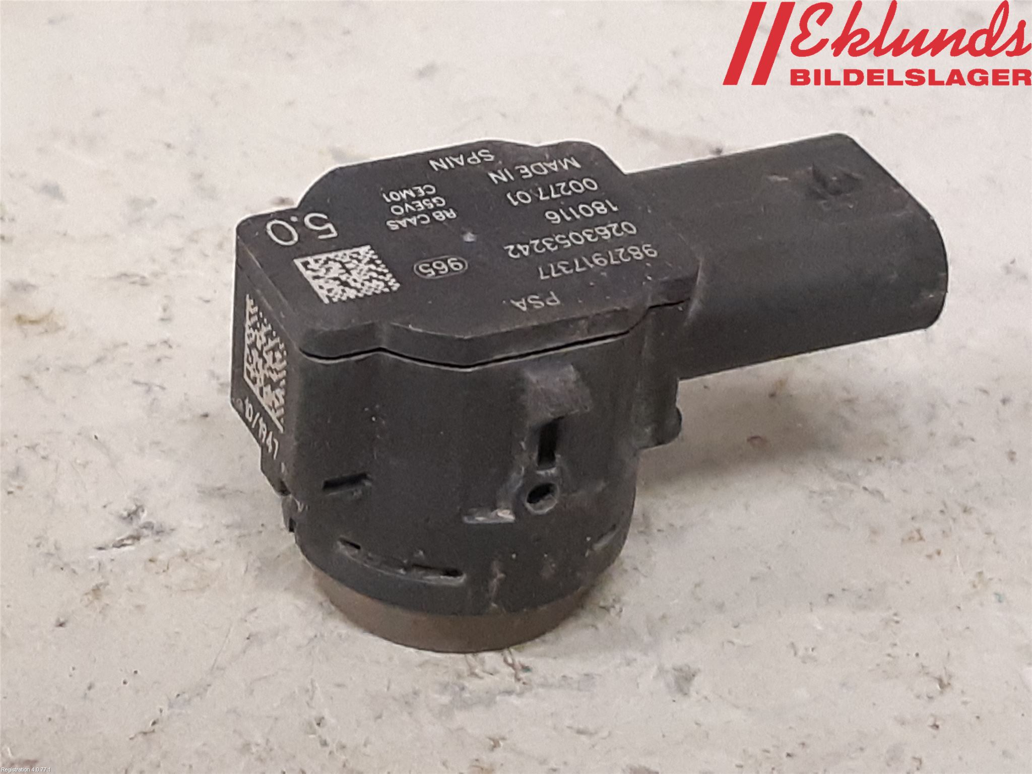 Peugeot 3008 17-24 Parkeringshjälp Frontsensor