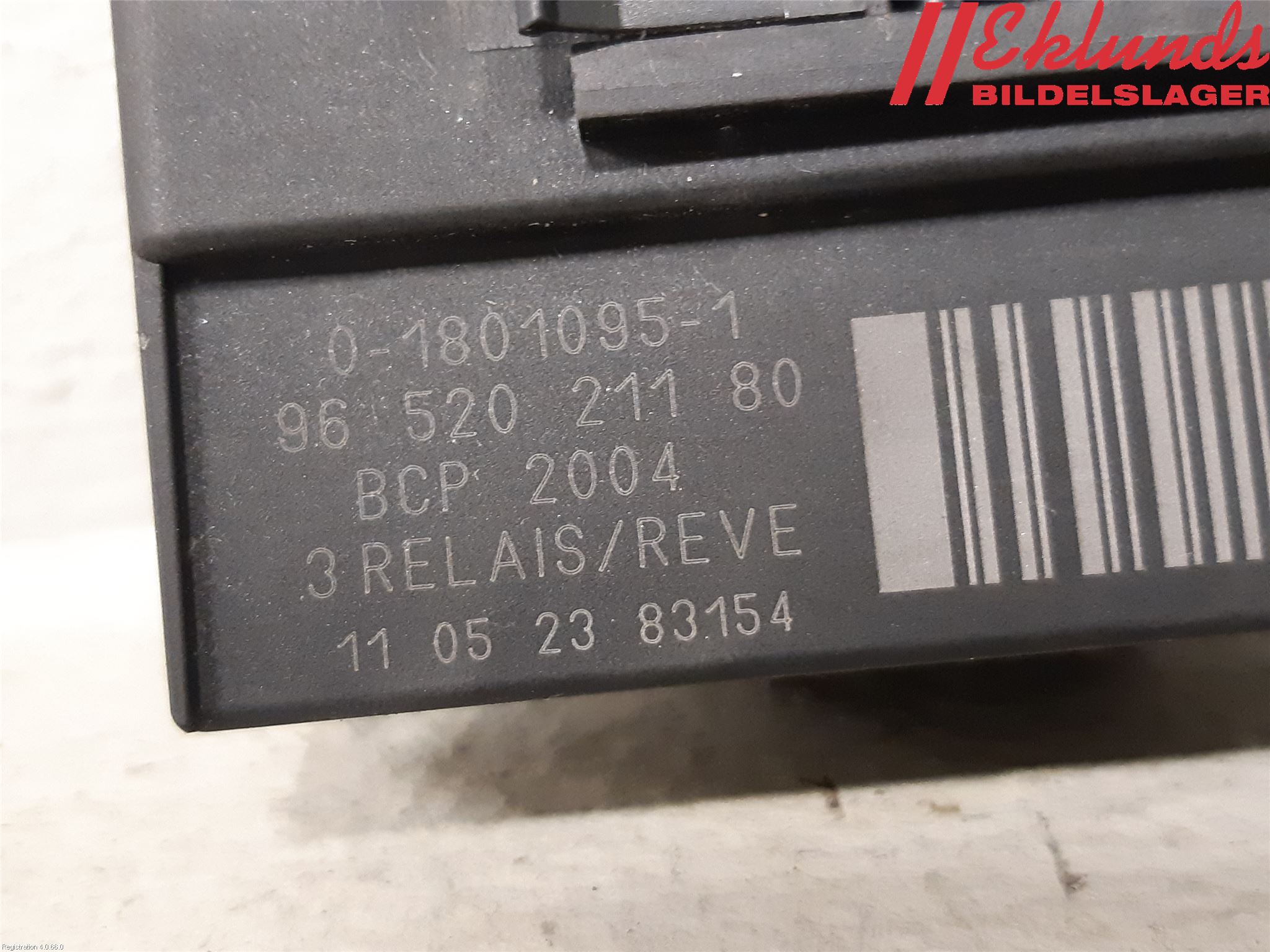 Peugeot 207 Relä Övrigt