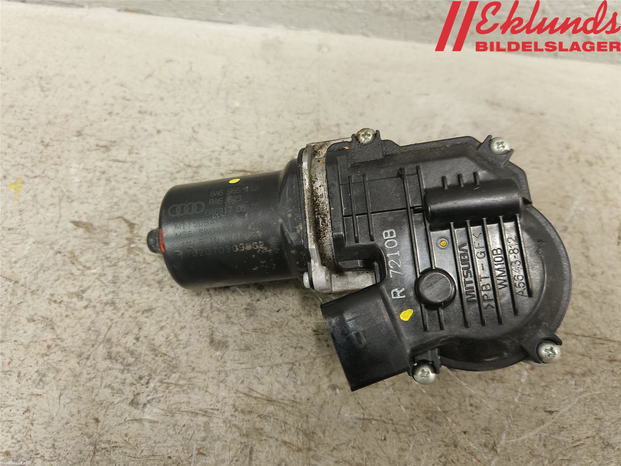 Audi A5 17- Torkarmotor Vindruta