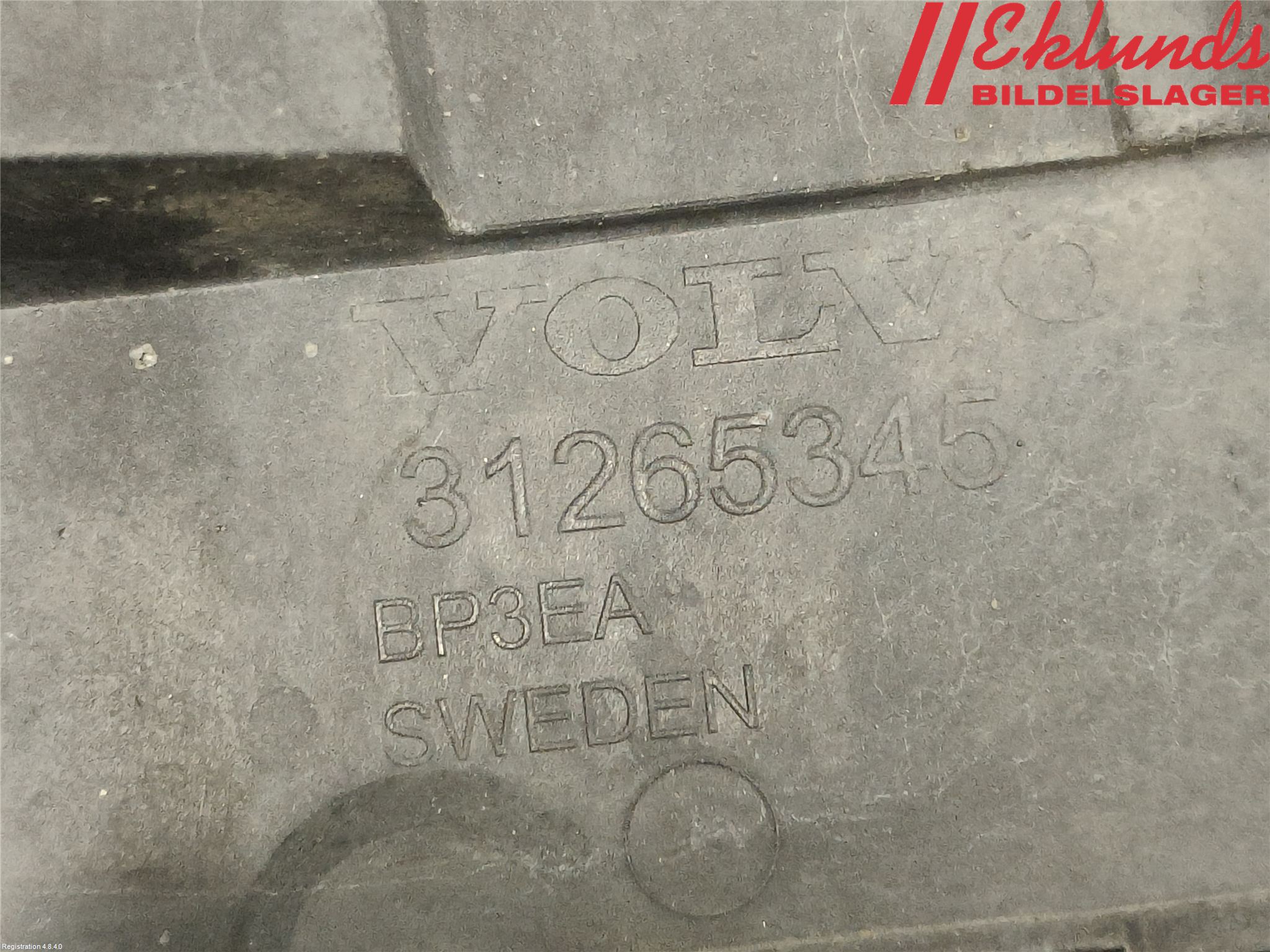 Volvo S80 07-13 Stötfångarfäste Fram Hö