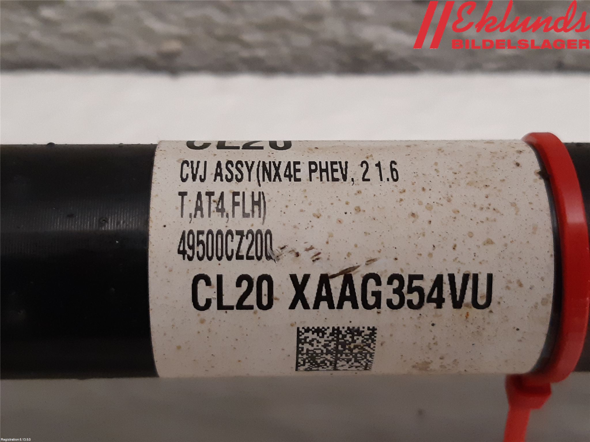 Hyundai TUCSON 05- Drivaxel Fram Vänster