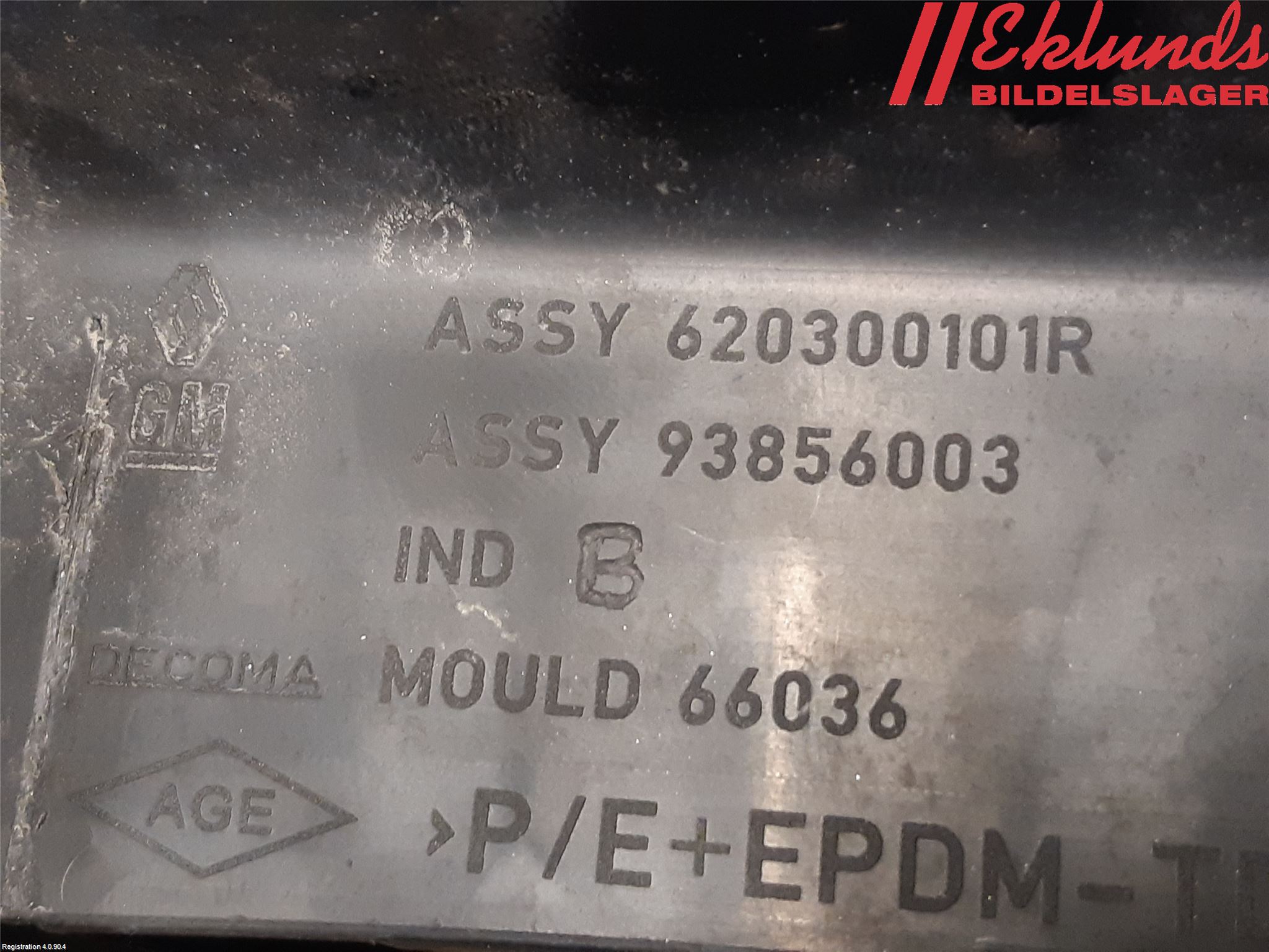 Opel VIVARO 01-14 Stöt Utfyllnad-List-Grill