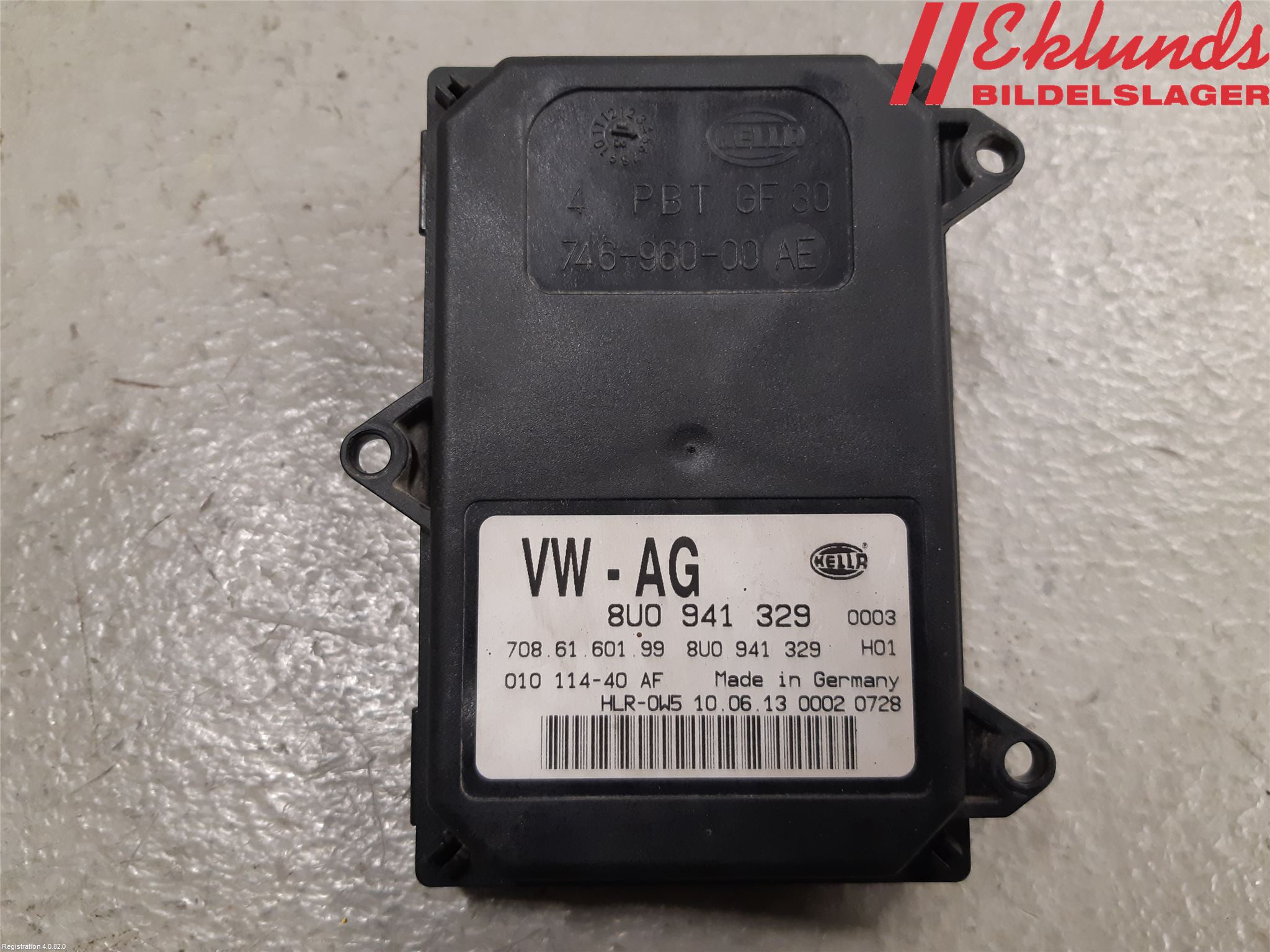 Skoda SUPERB 09-15 Styrenhet Strålkastare