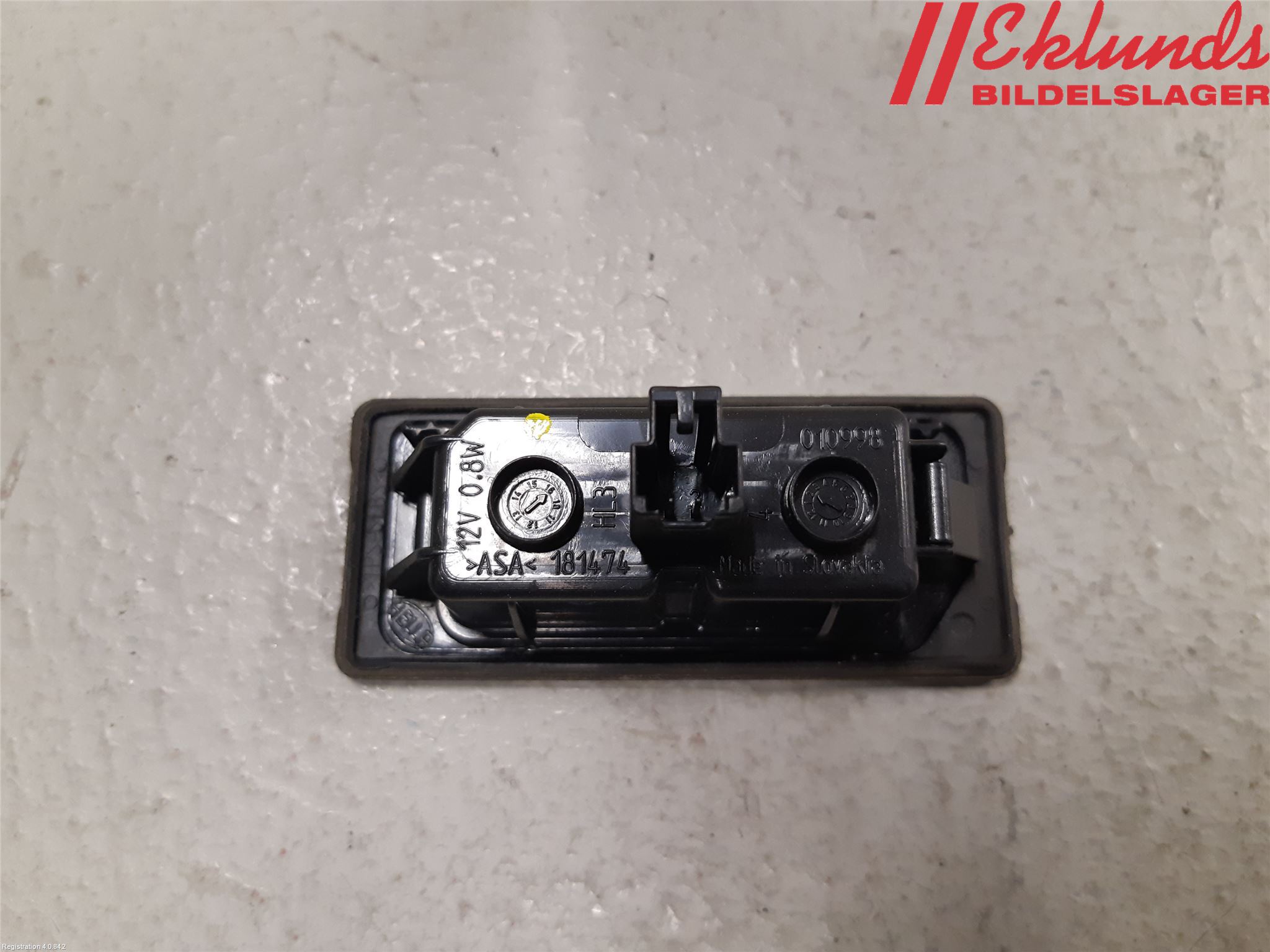 Audi A3/S3 8V 13-20 Skylt Belysning