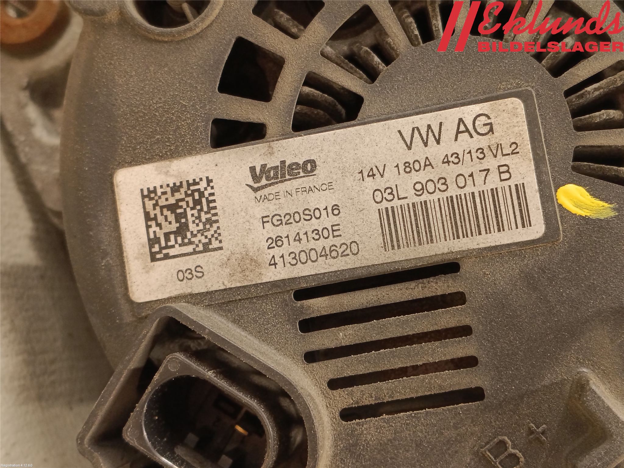 Audi A6/S6 4G 11-18 Generator