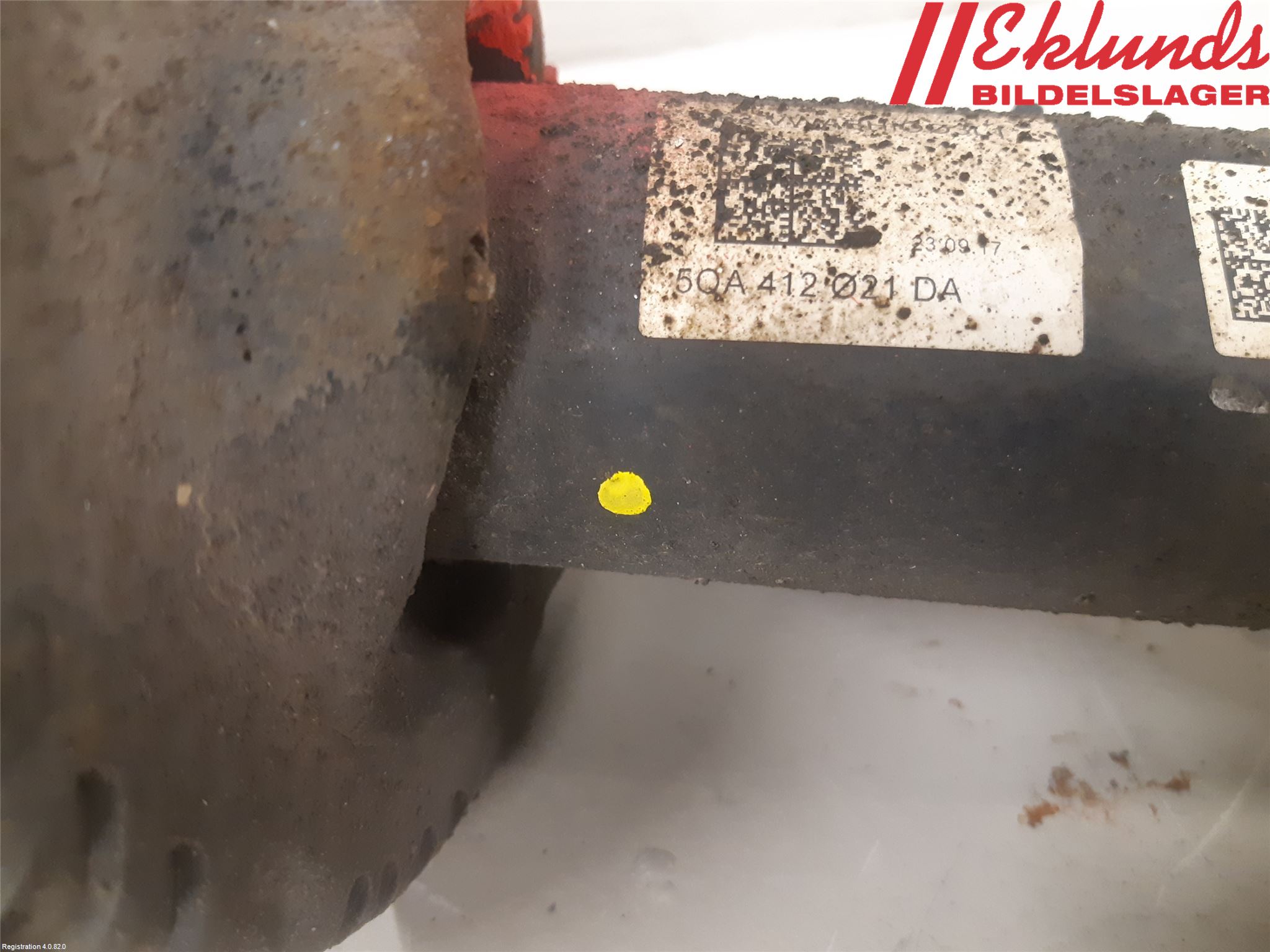 Volkswagen VW TOURAN 16- Fjäderben Fram Vänster