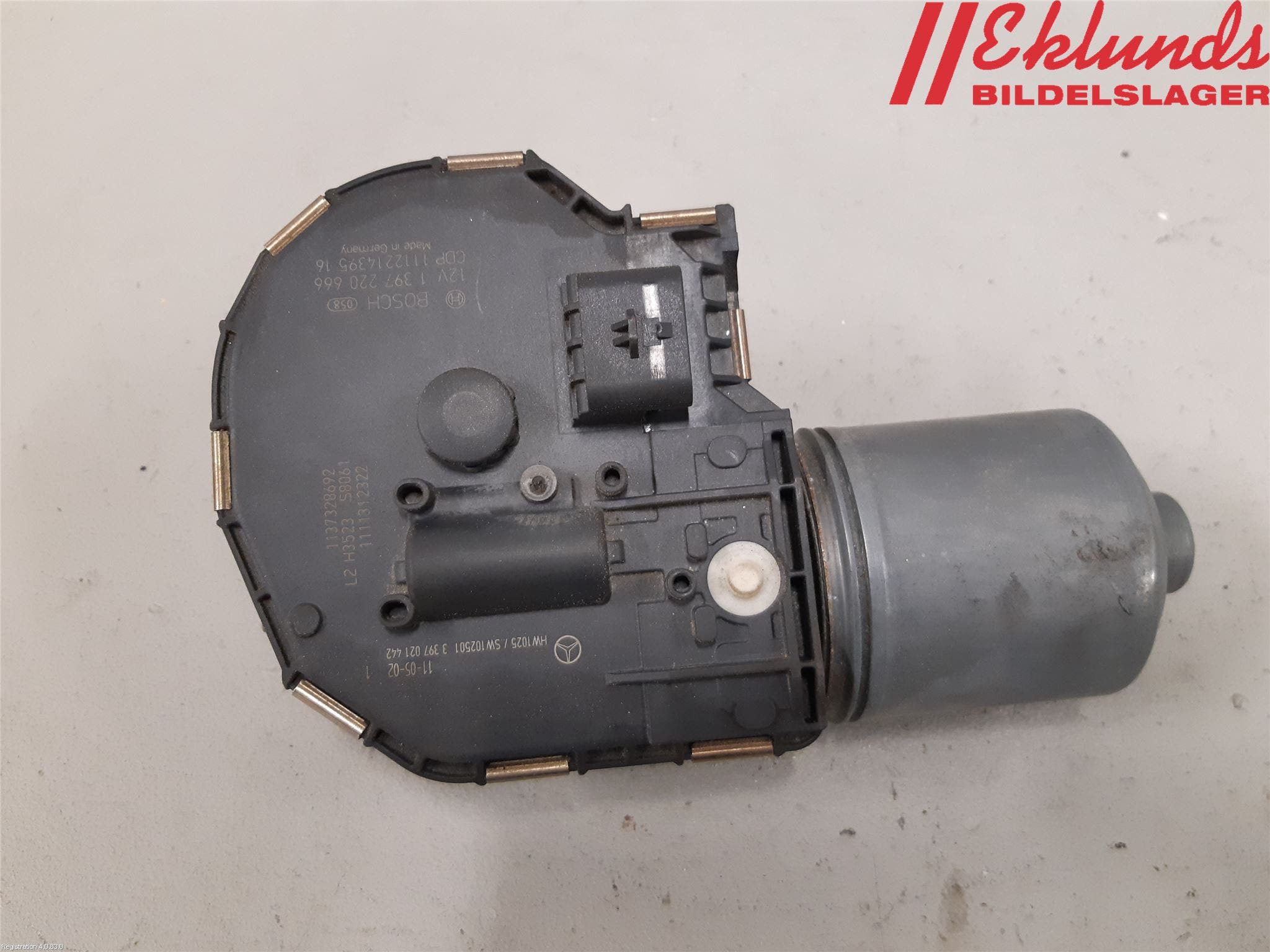 Mercedes-Benz MB CLS (C218/X218) 11-17 Torkarmotor Vindruta