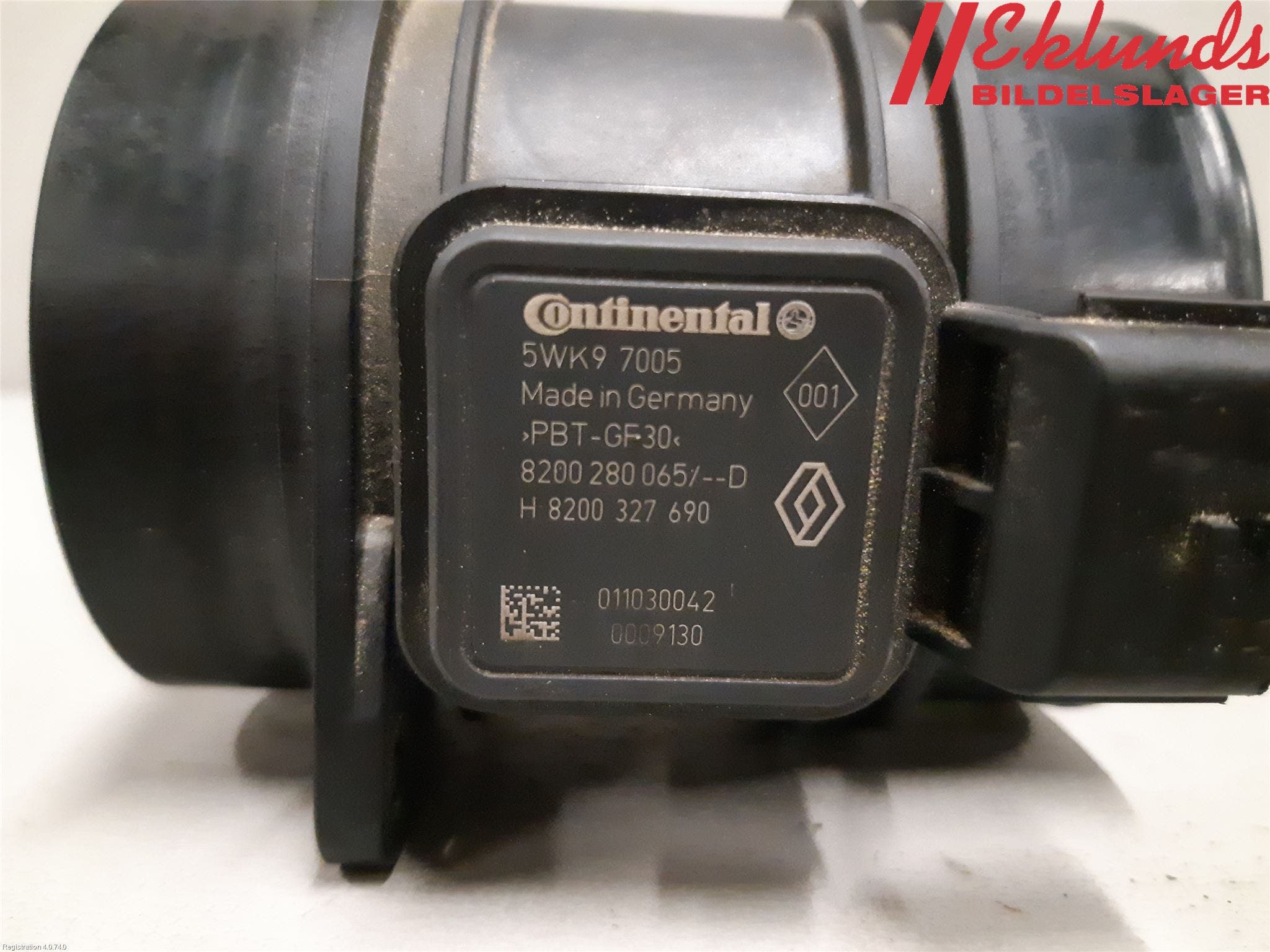 Renault LAGUNA III 08-10 Injluftmassamätare