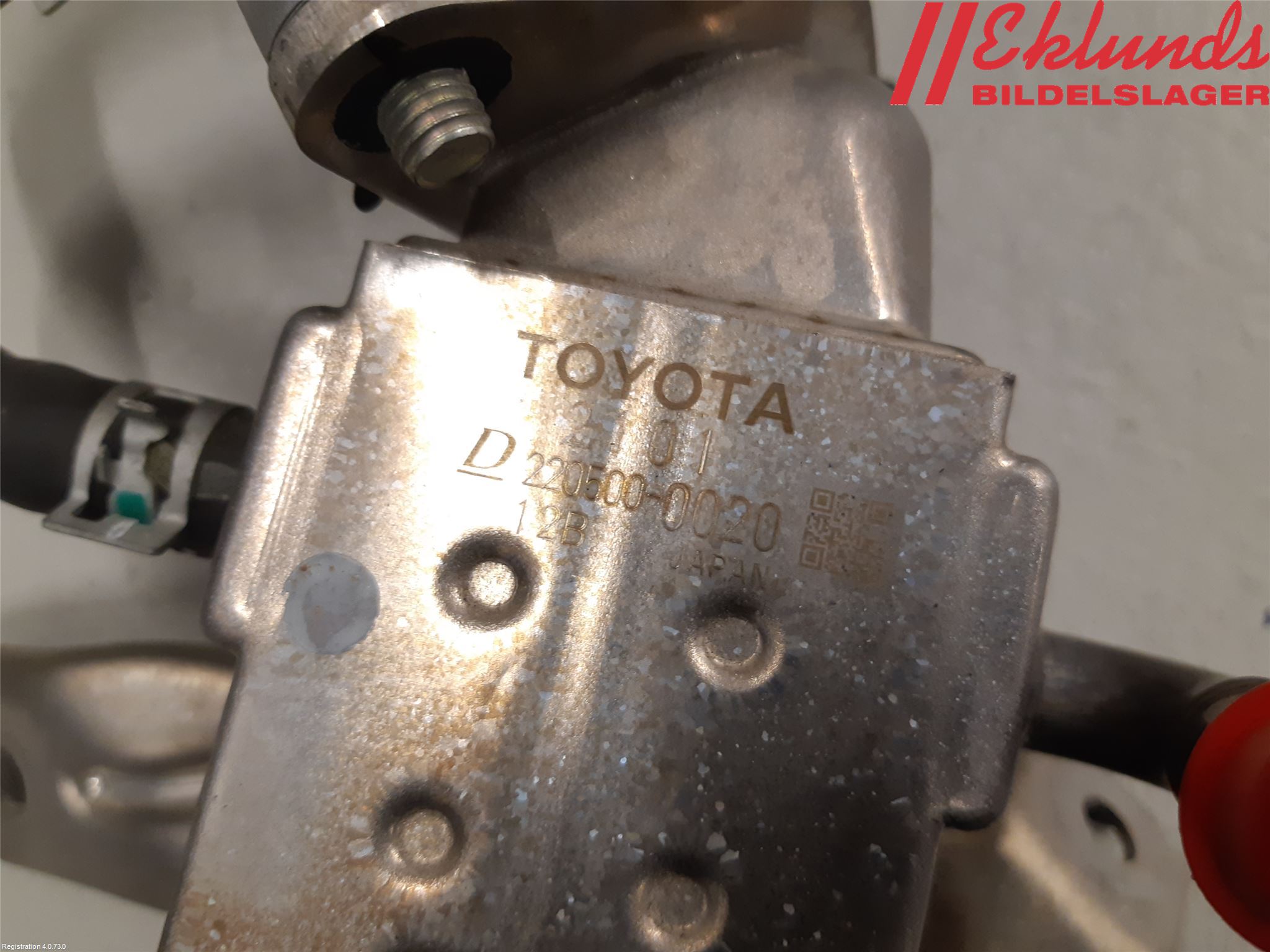 Toyota YARIS XP130 15-20 Egr Ventil
