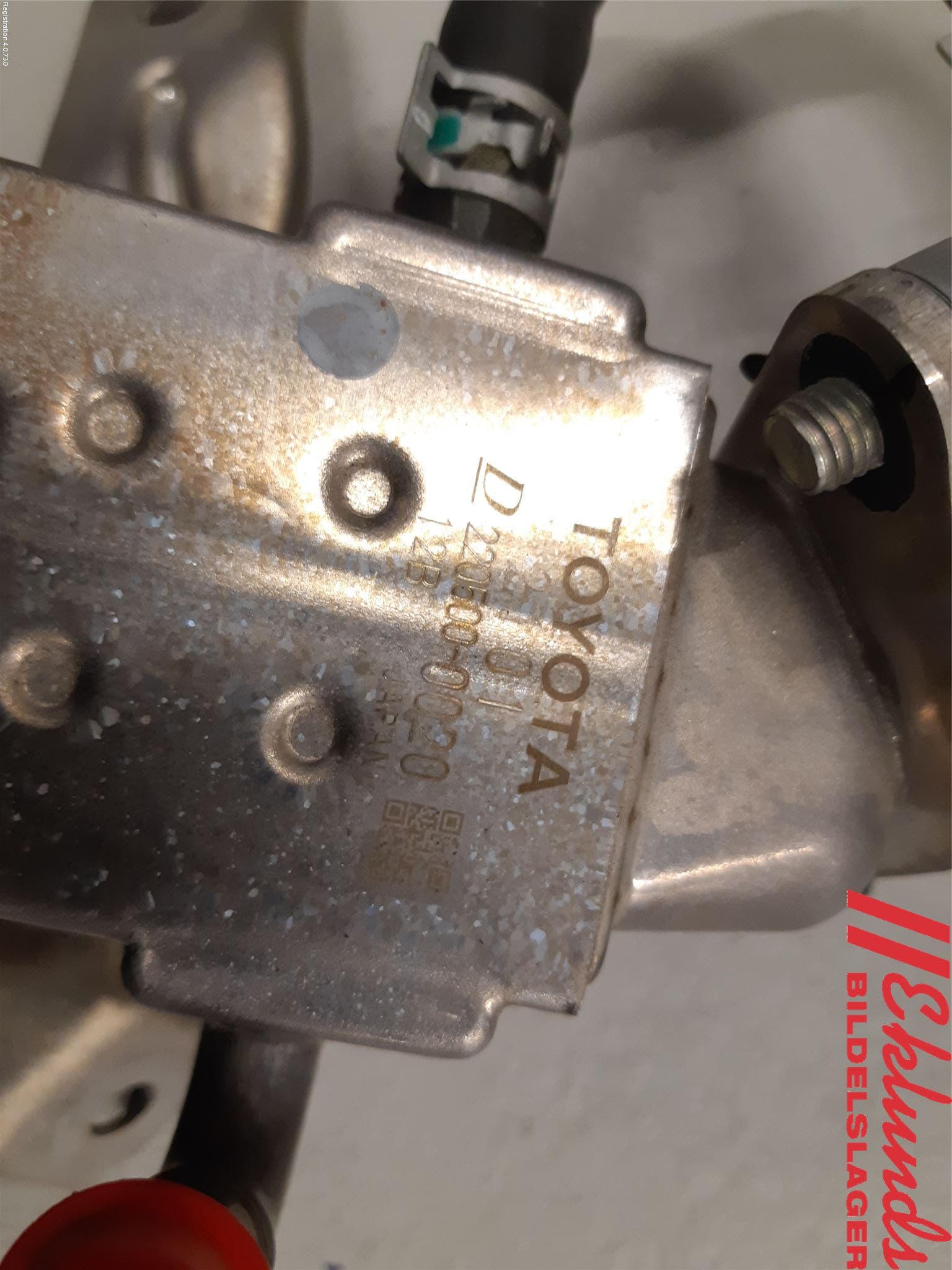 Toyota YARIS XP130 15-20 Egr Ventil