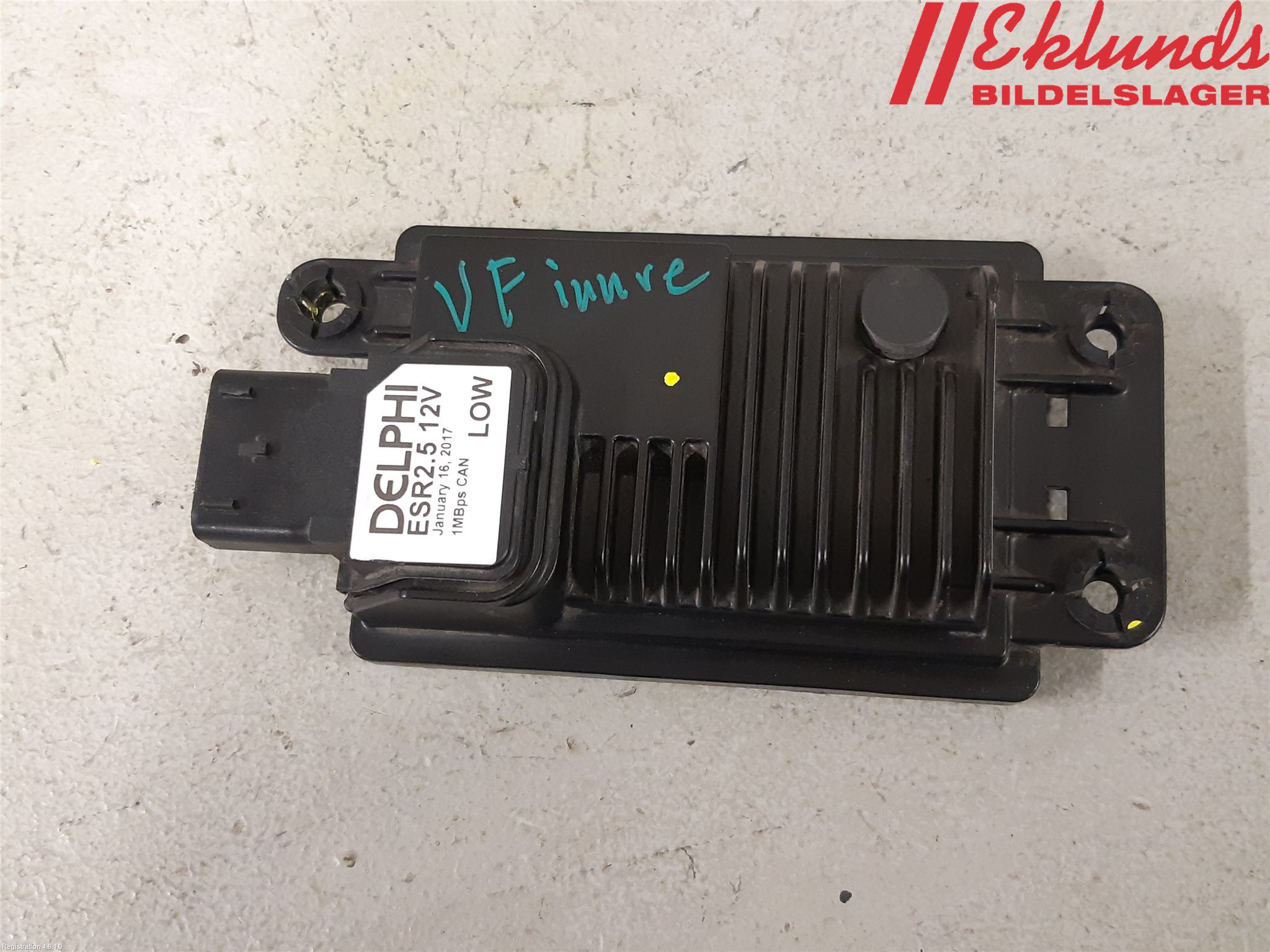 Volvo XC90/RECHARGE 16- Sensor Aktivt Kollisionsskydd