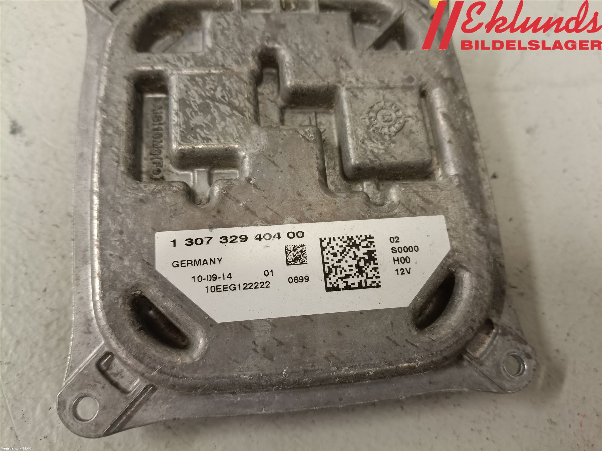 Peugeot 308 14-21 Styrenhet Strålkastare