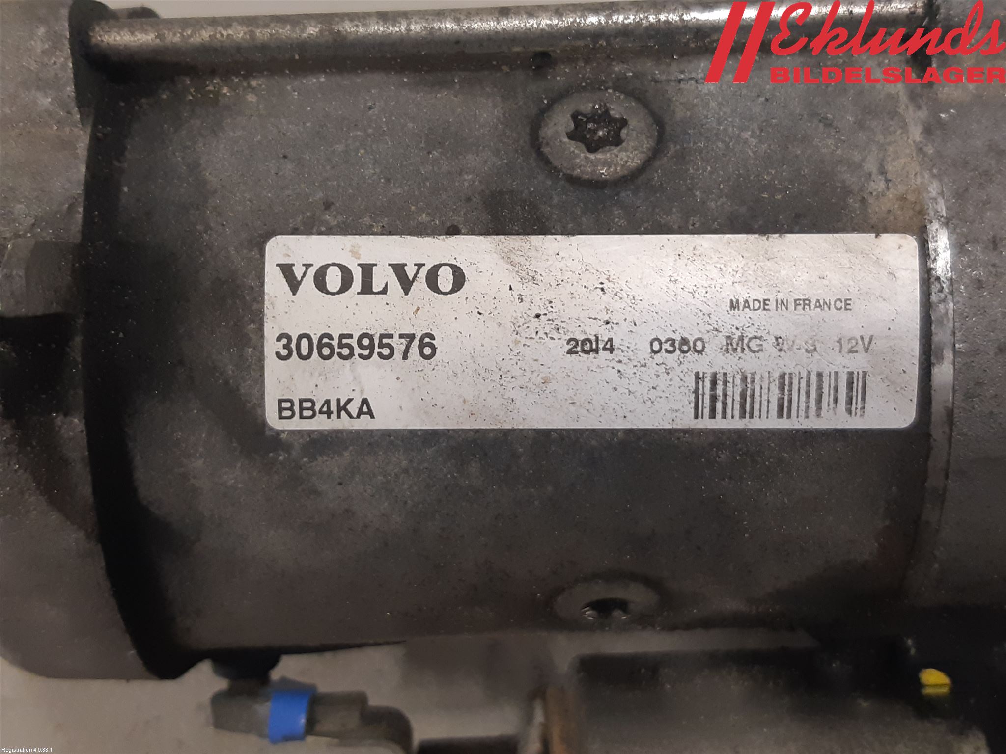 Volvo V40 12-19 Startmotor Diesel