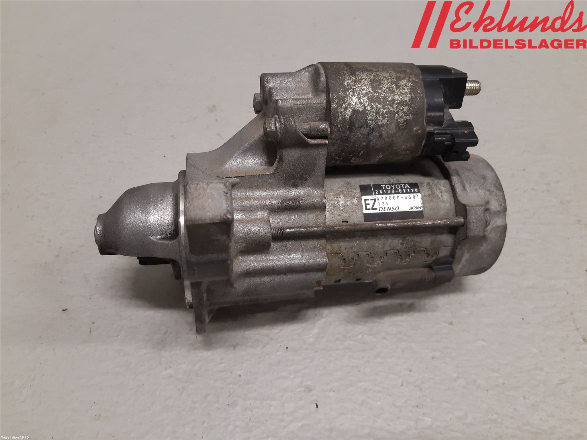 Toyota YARIS XP130 12-14 Startmotor