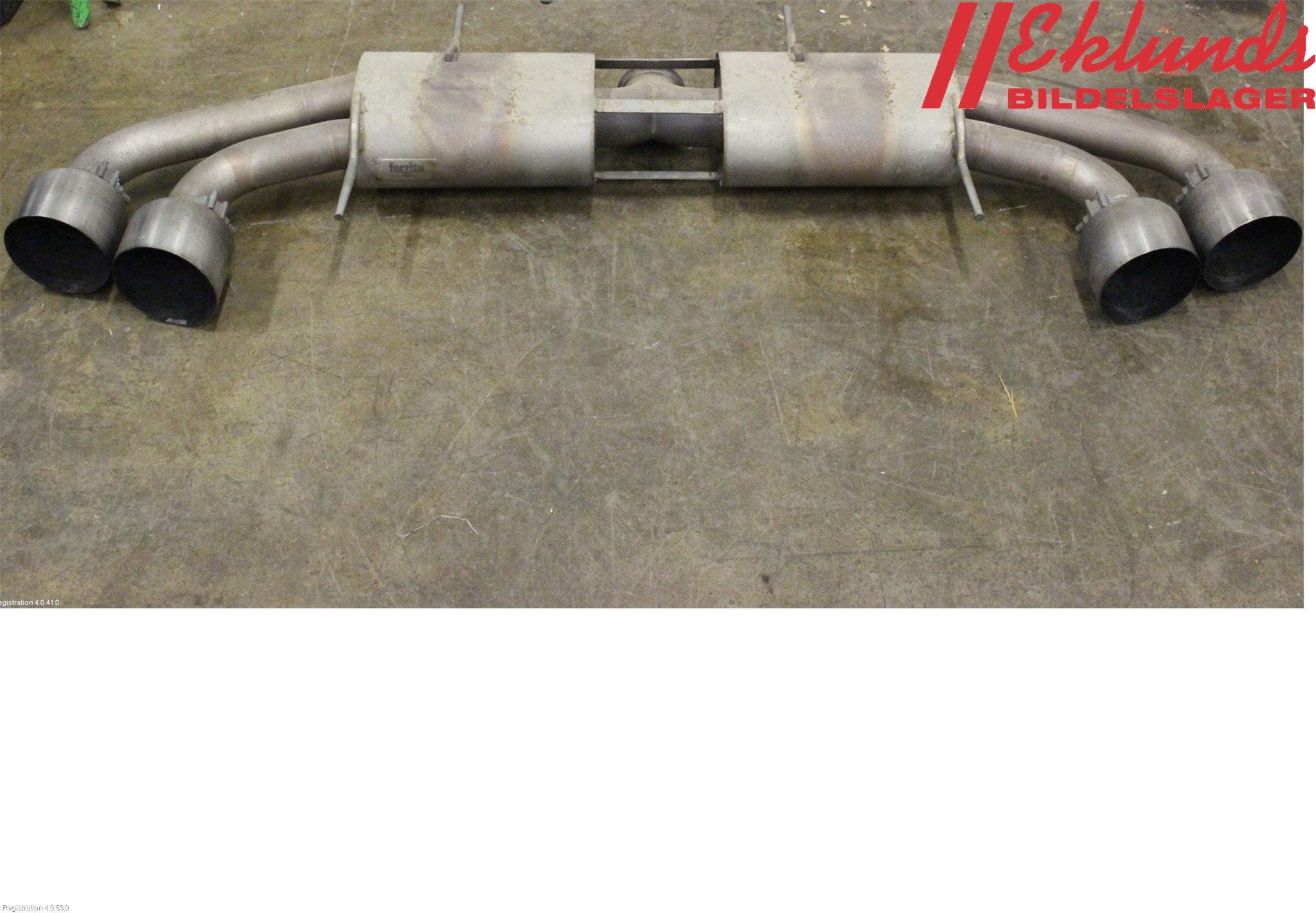 Nissan GT-R Avgassystem Komp Ej Kat