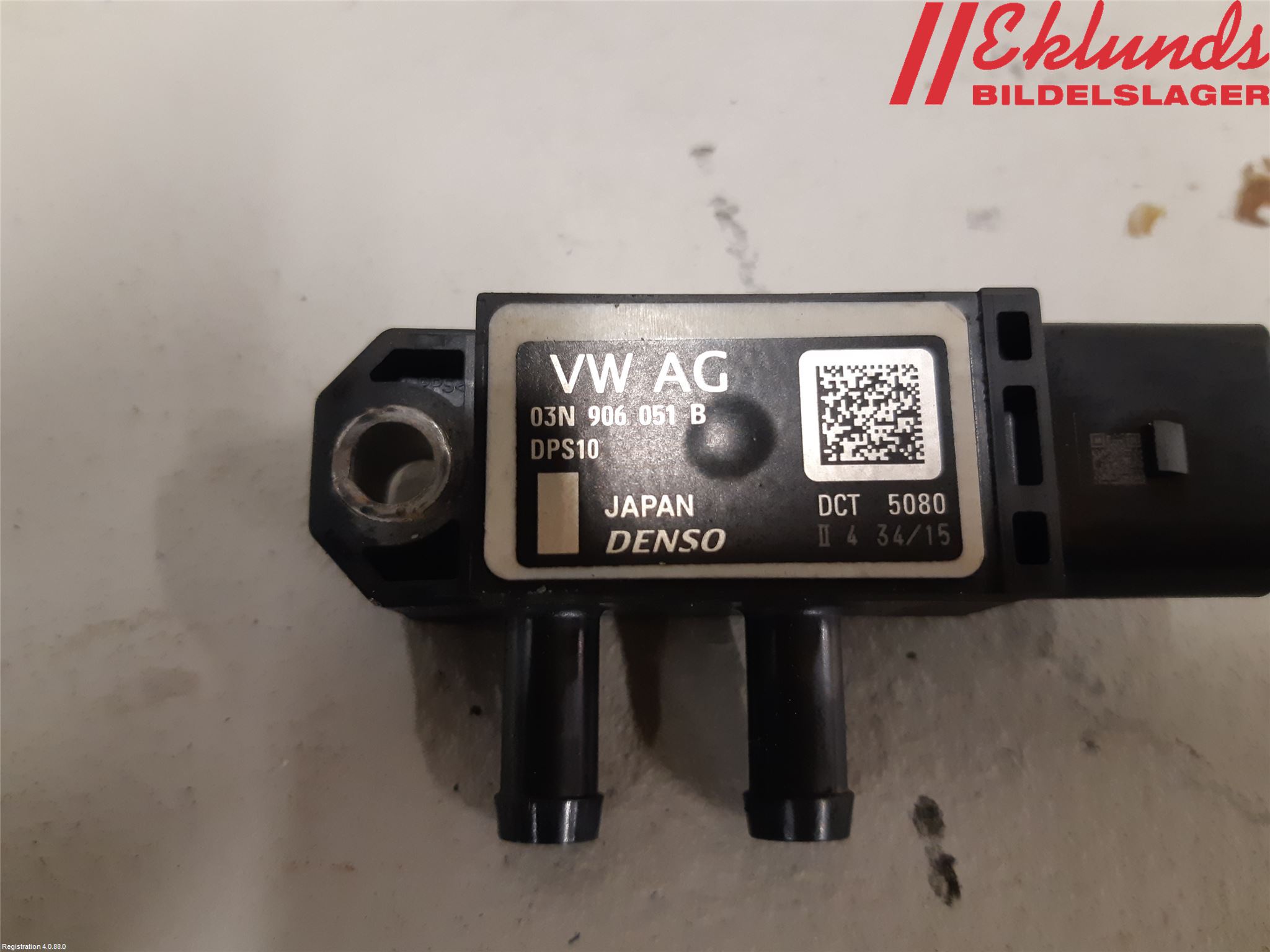 Audi A3/S3 8V 13-20 Givare Temp-Tryck Avgas