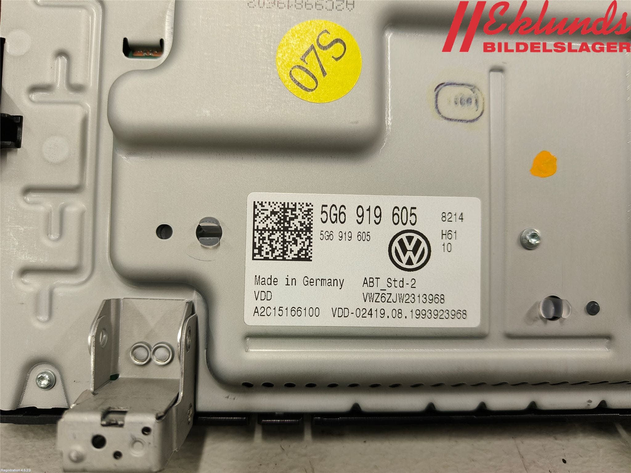 Volkswagen VW T-CROSS 19- Cd Radio - Multimediapanel