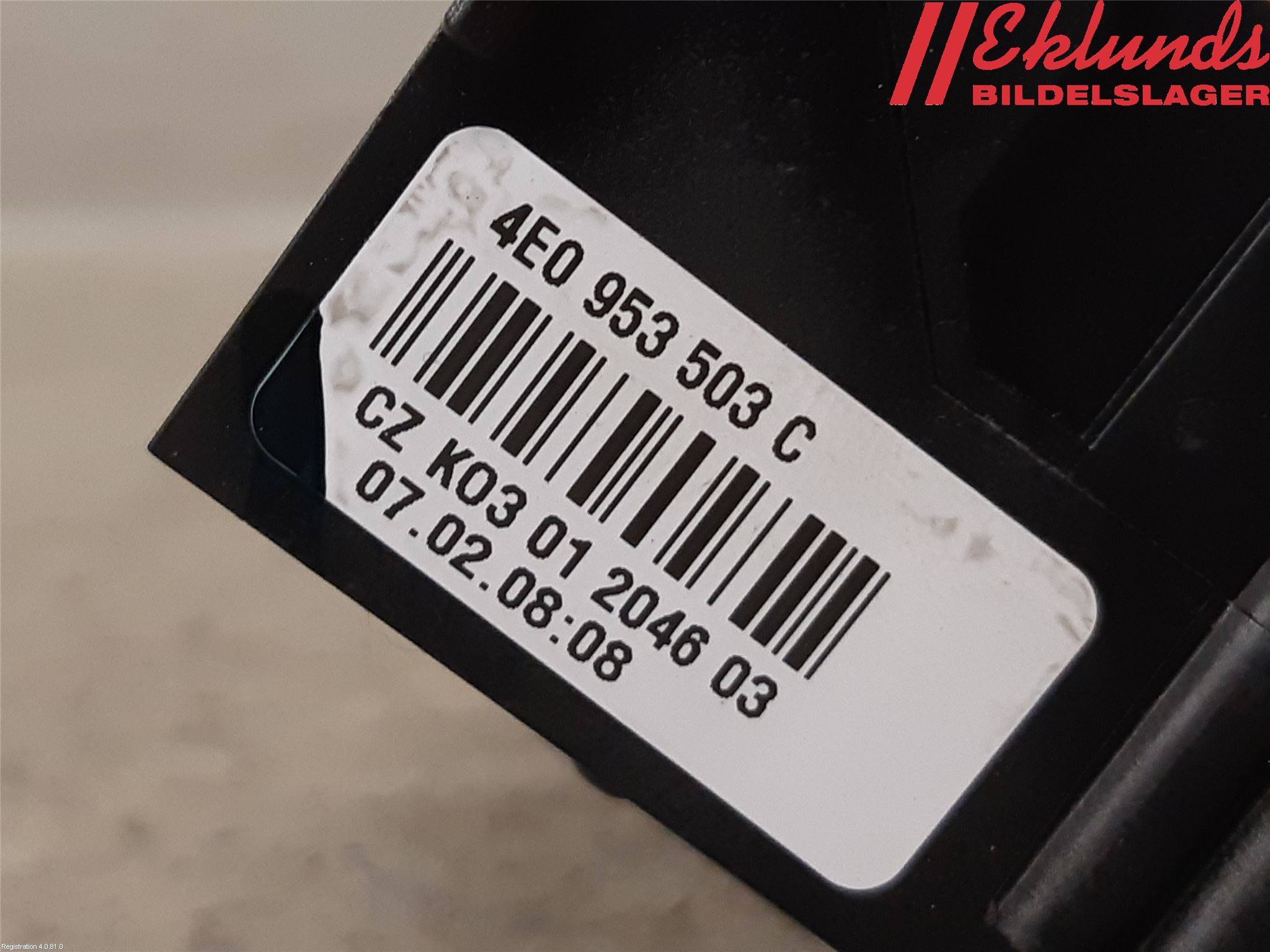 Audi A6/S6     05-11 Spak Torkar-Spolomk