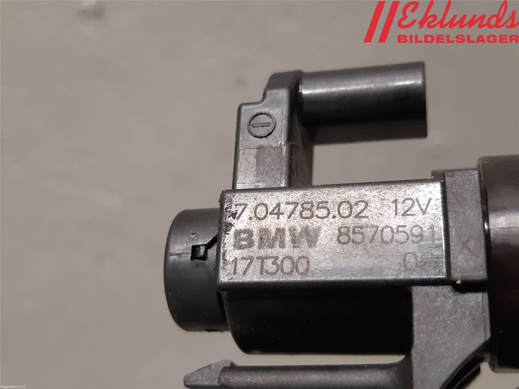 BMW 5 G30/G31/F90 17-23 Vakuumventil