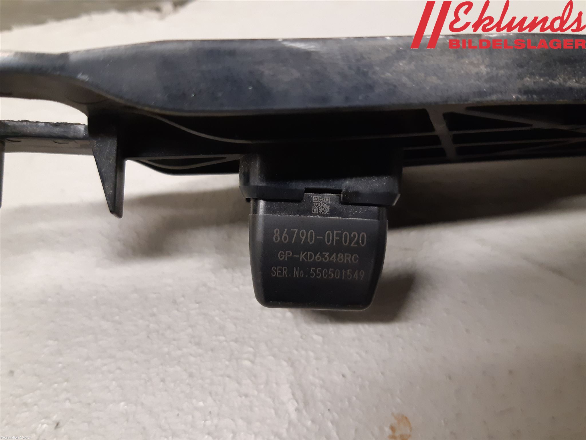 Toyota VERSO 09-18 Parkeringshjälp Kamera