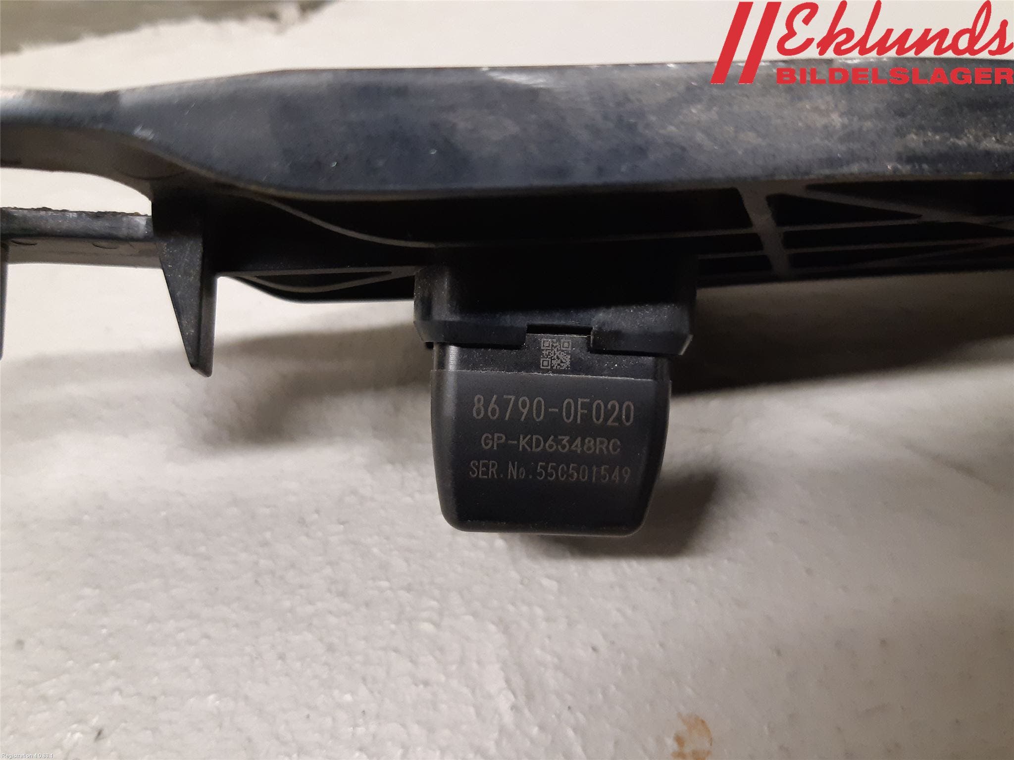 Toyota VERSO 09-18 Parkeringshjälp Kamera