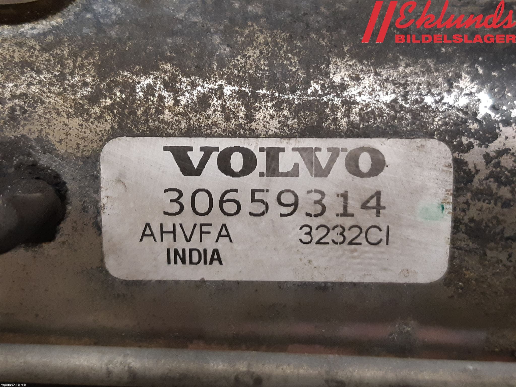 Volvo V70 14-16 Startmotor Diesel