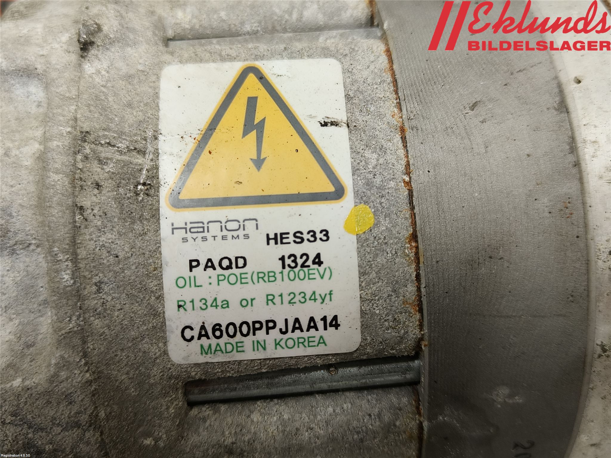 Hyundai KONA/ELECTRIC OS 18-23 Ac Kompressor