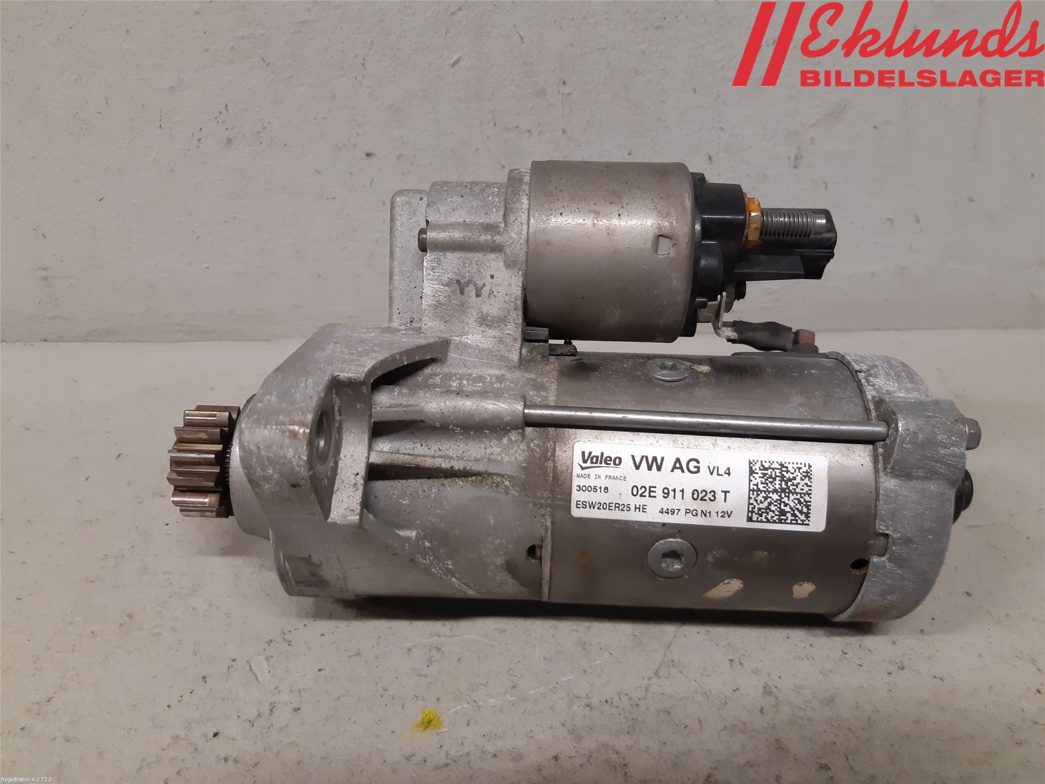 Volkswagen VW GOLF / E-GOLF VII 13-20 Startmotor Diesel