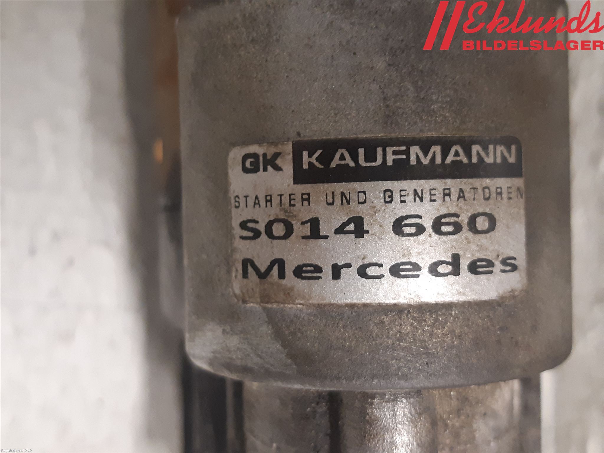 Mercedes-Benz MB G-KLASS (W461/463) 89- Startmotor
