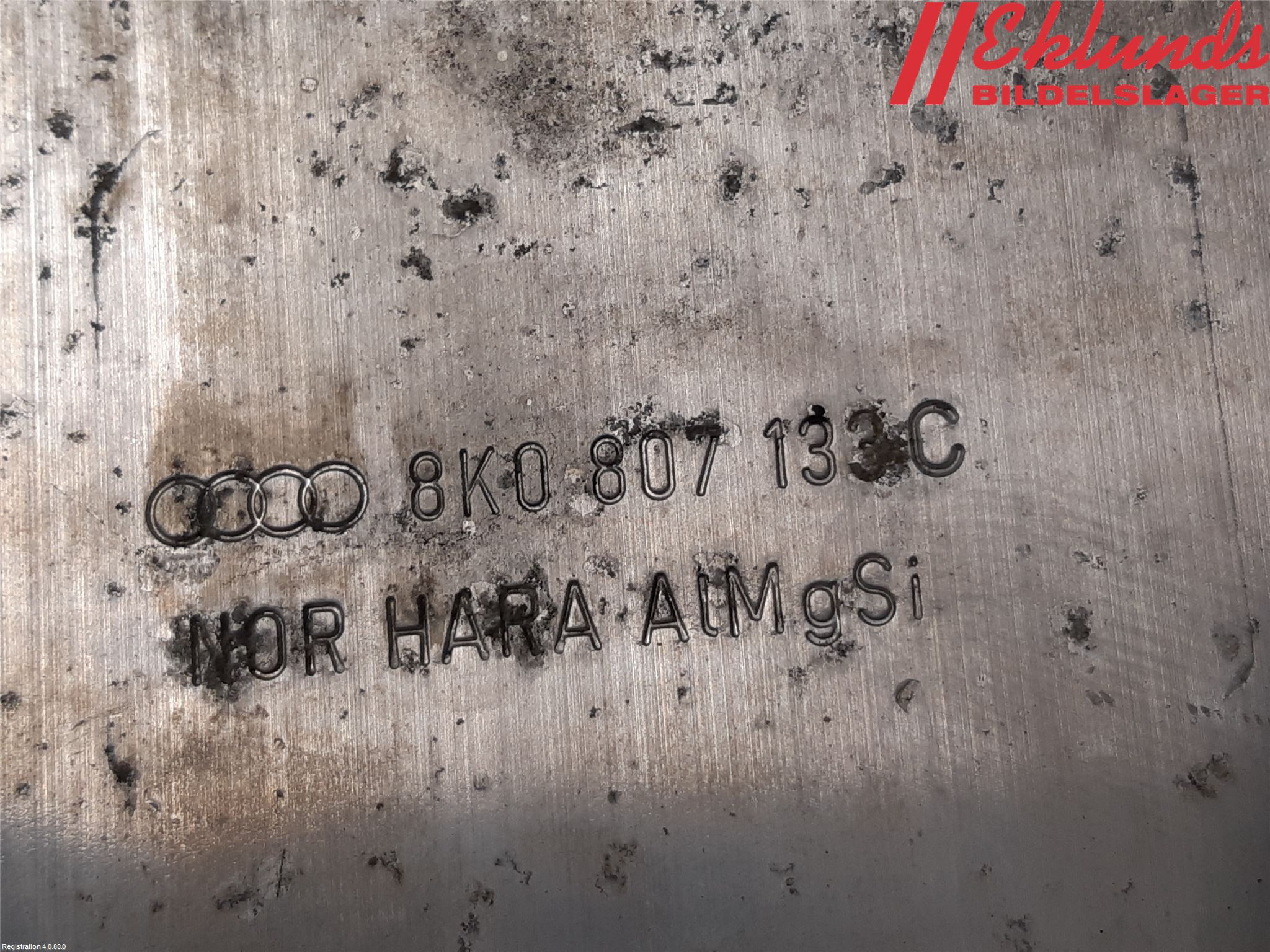 Audi A4/S4 08-11 Stötfångarbärjärn Fram