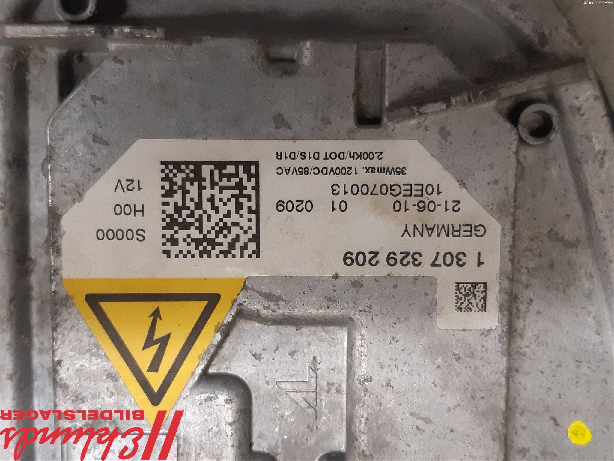 Volvo V50 08-12 Styrenhet Strålkastare