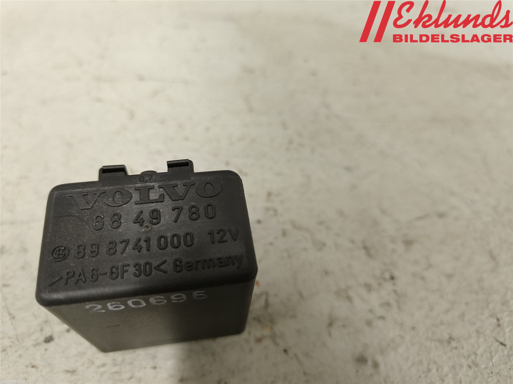 Volvo 940 91-98 Relä Torkarmotor