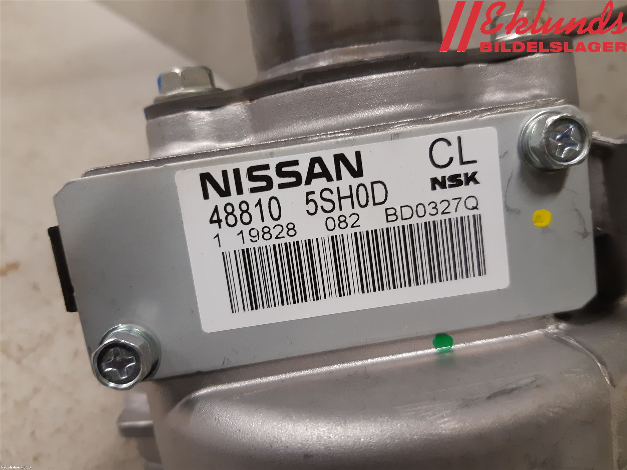 Nissan LEAF 18- Rattaxelagg Med Inb Servo