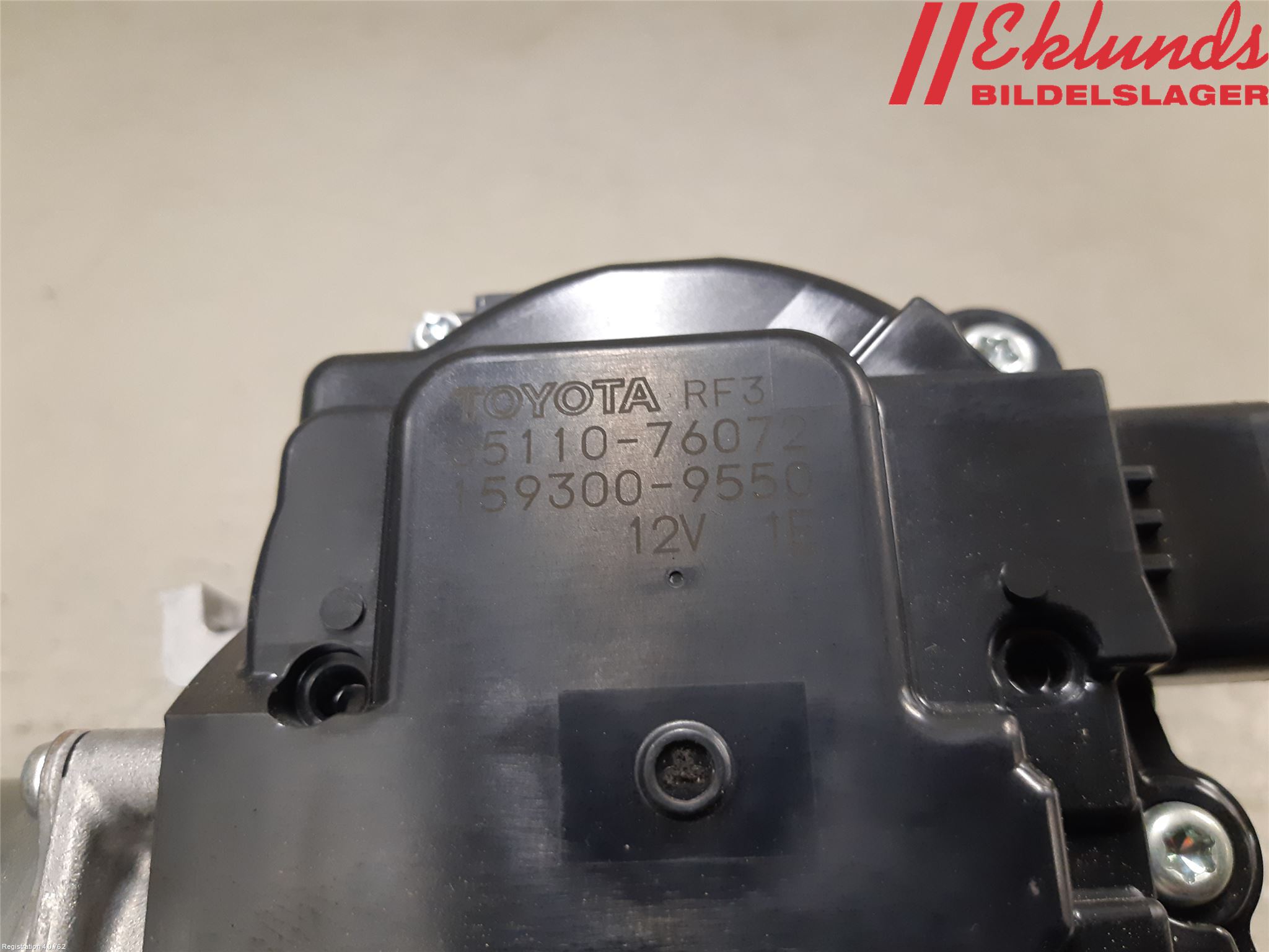 Lexus UX/300e 19- Torkarmotor Vindruta