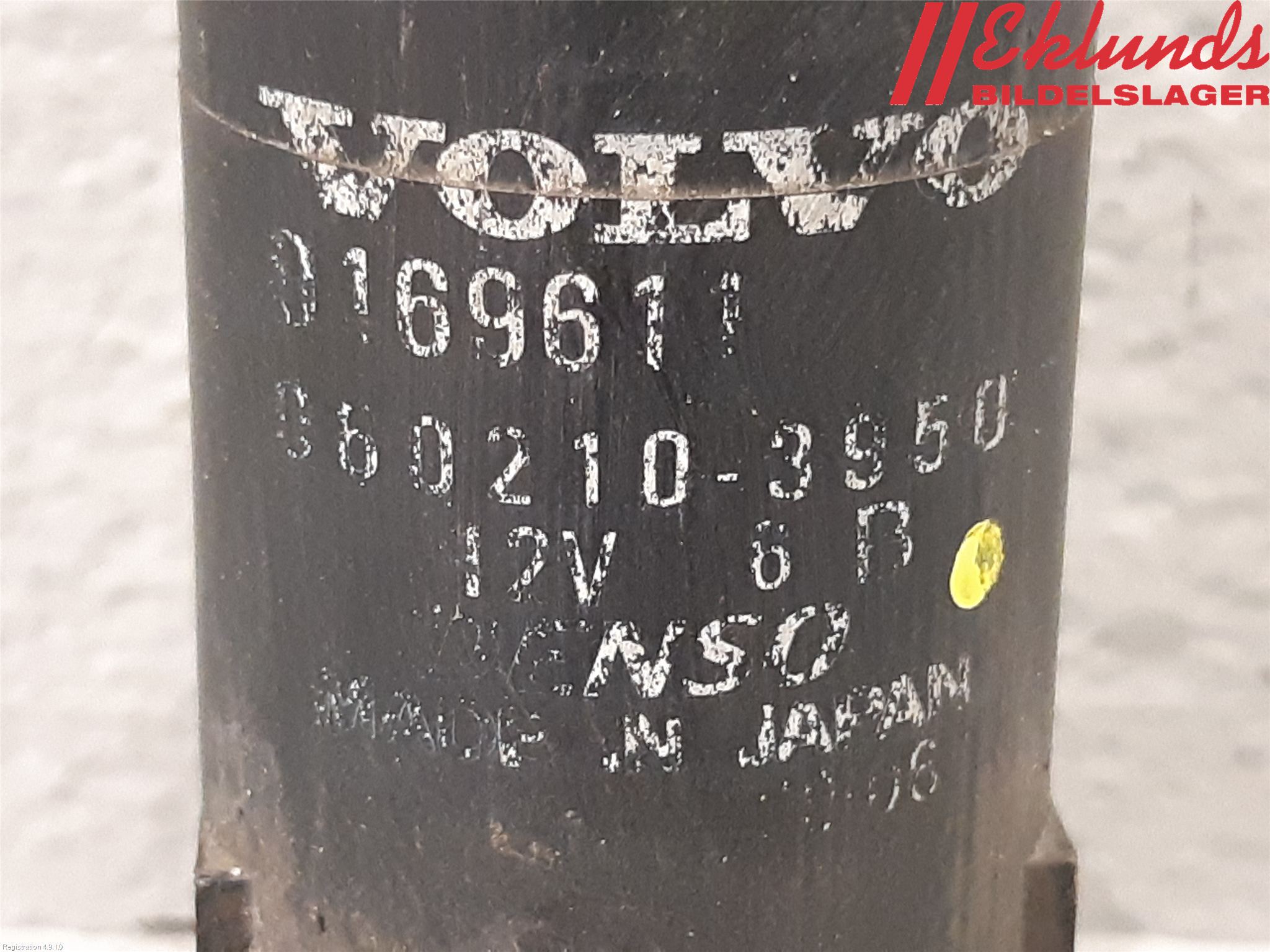 Volvo V70 00-04 Spolarpump Vindruta